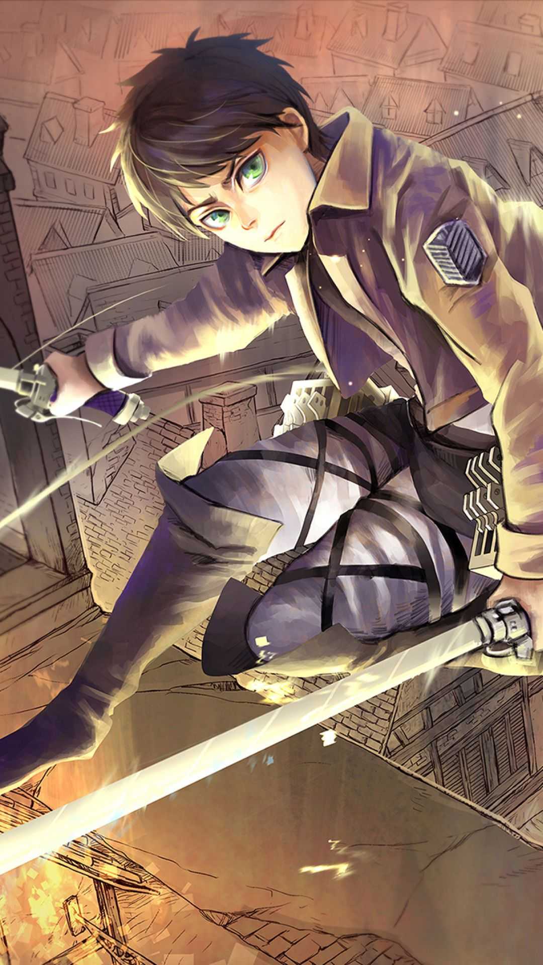 Eren Jaeger Phone Wallpaper