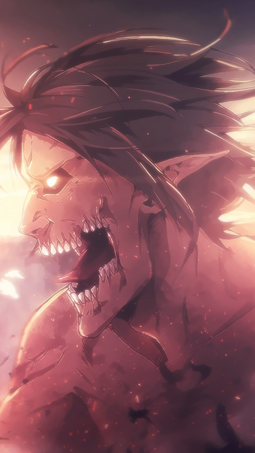 Eren Titan Form Wallpaper iPhone. Обои для iphone, Обои, Аниме