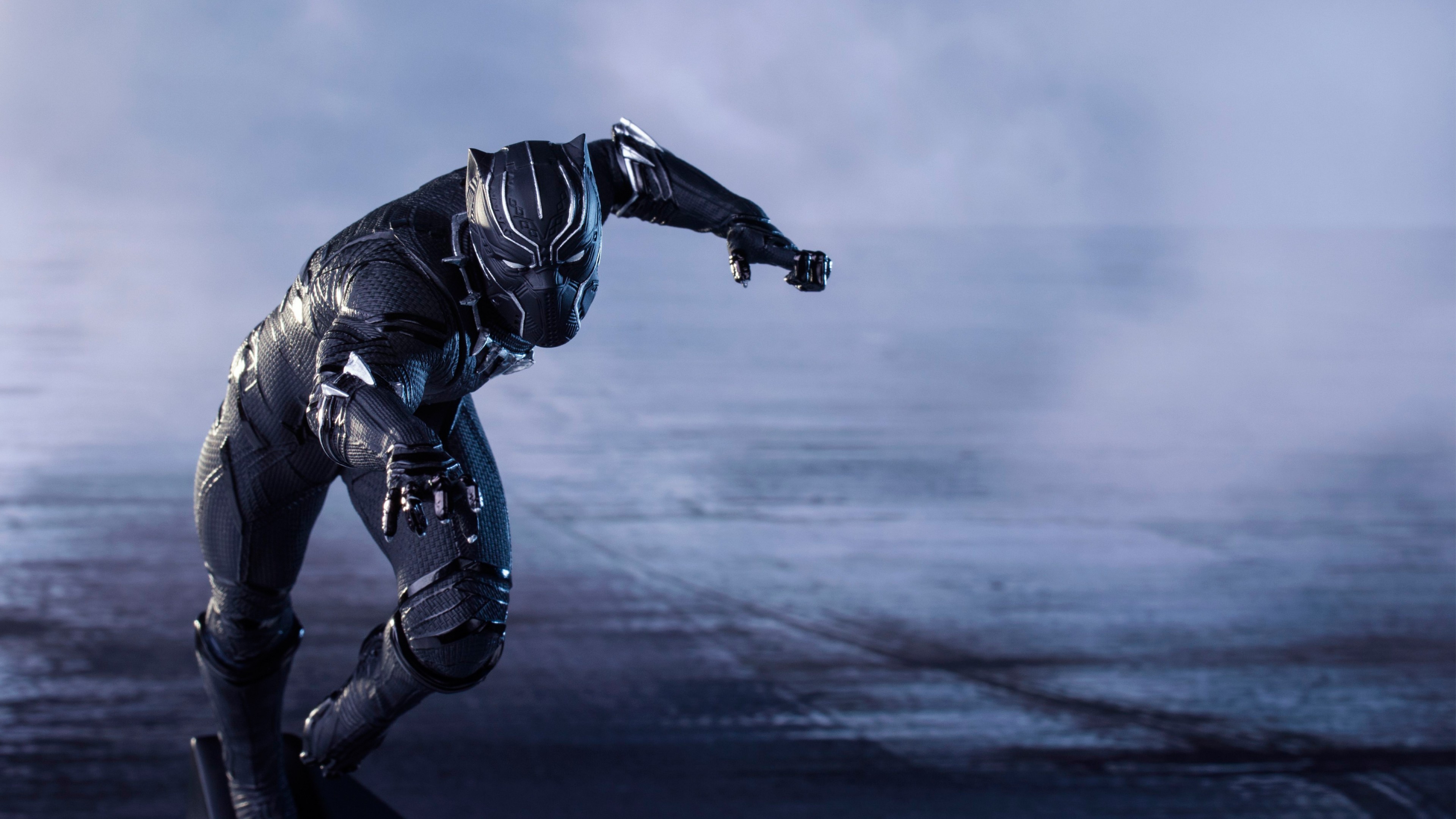 Captain America Civil War Black Panther HD Wallpaper for Desktop and Mobiles 4K Ultra HD