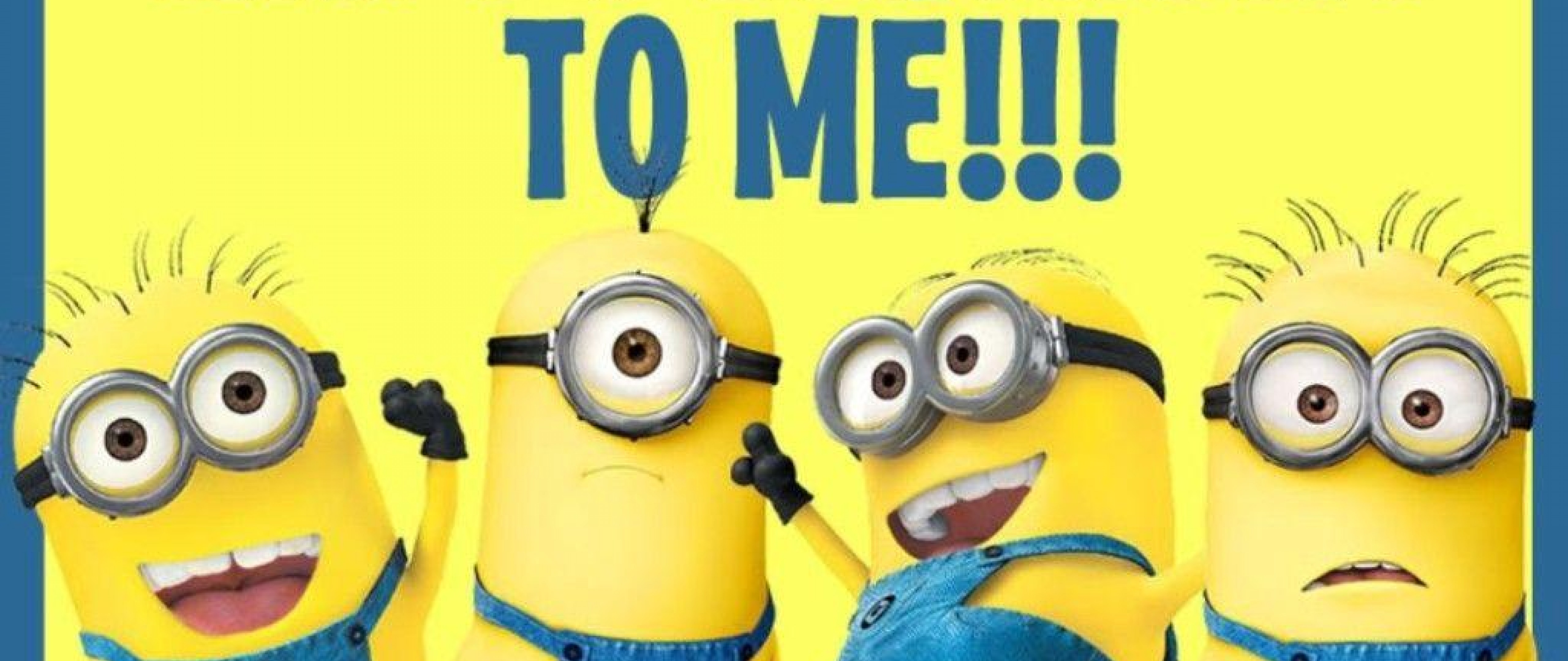 Happy Birthday to me Wallpaper (Minions Edition) 4K Ultra HD Wide TV