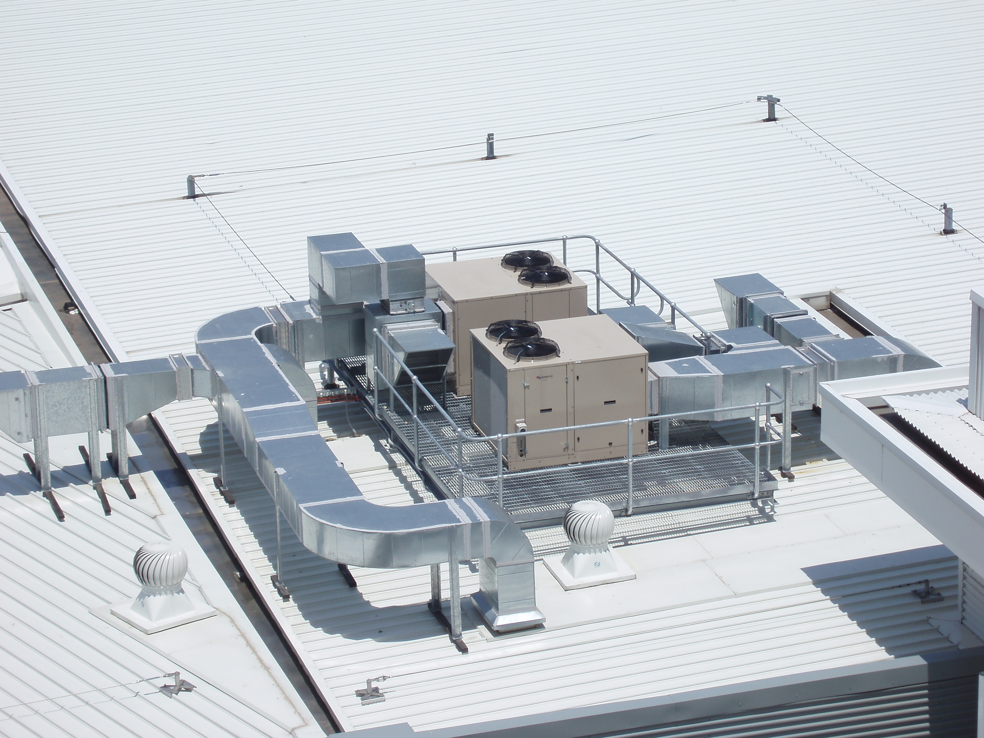 aircon roof top chillers. Free background and textures