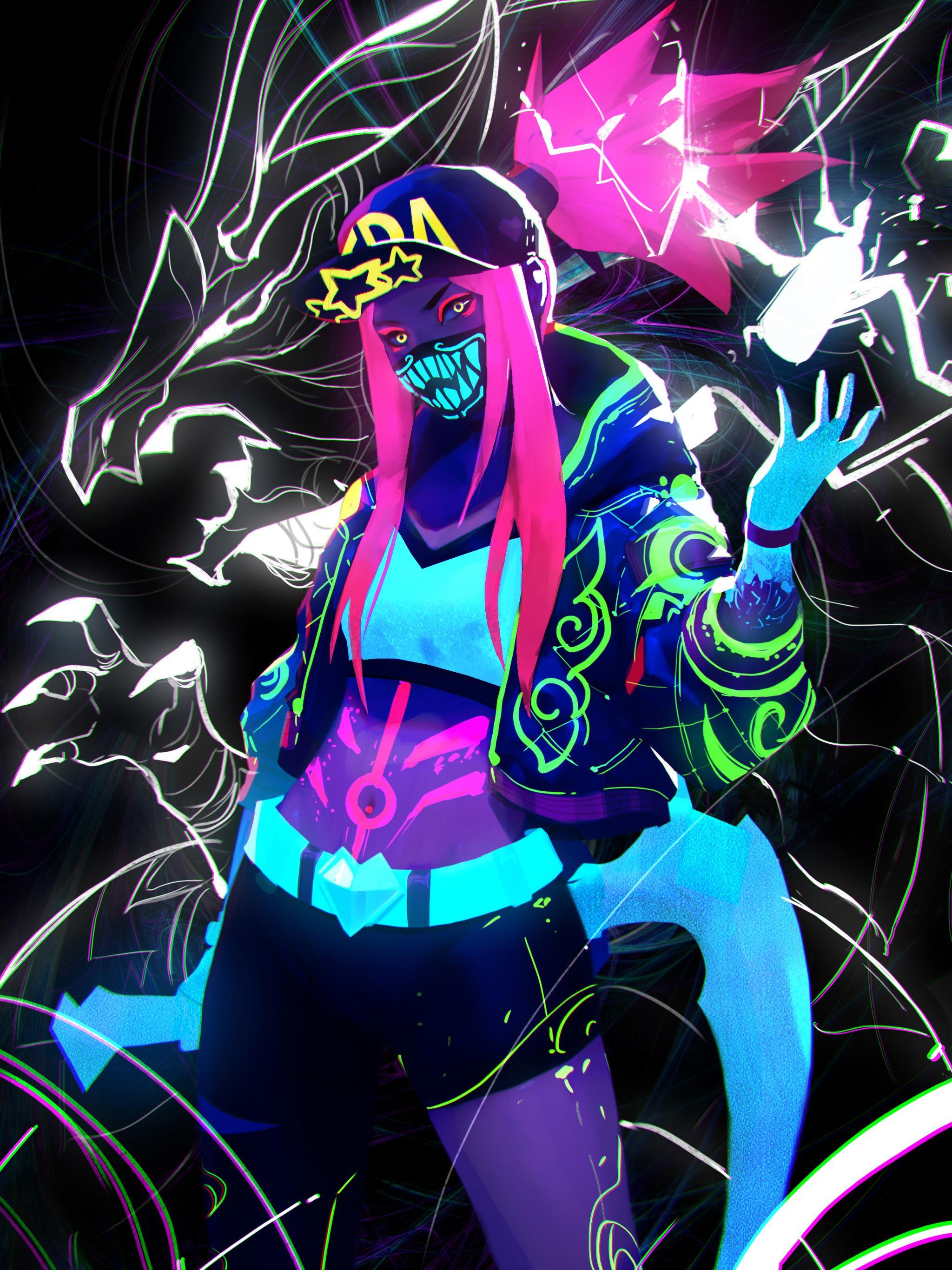Akali Phone Wallpaper