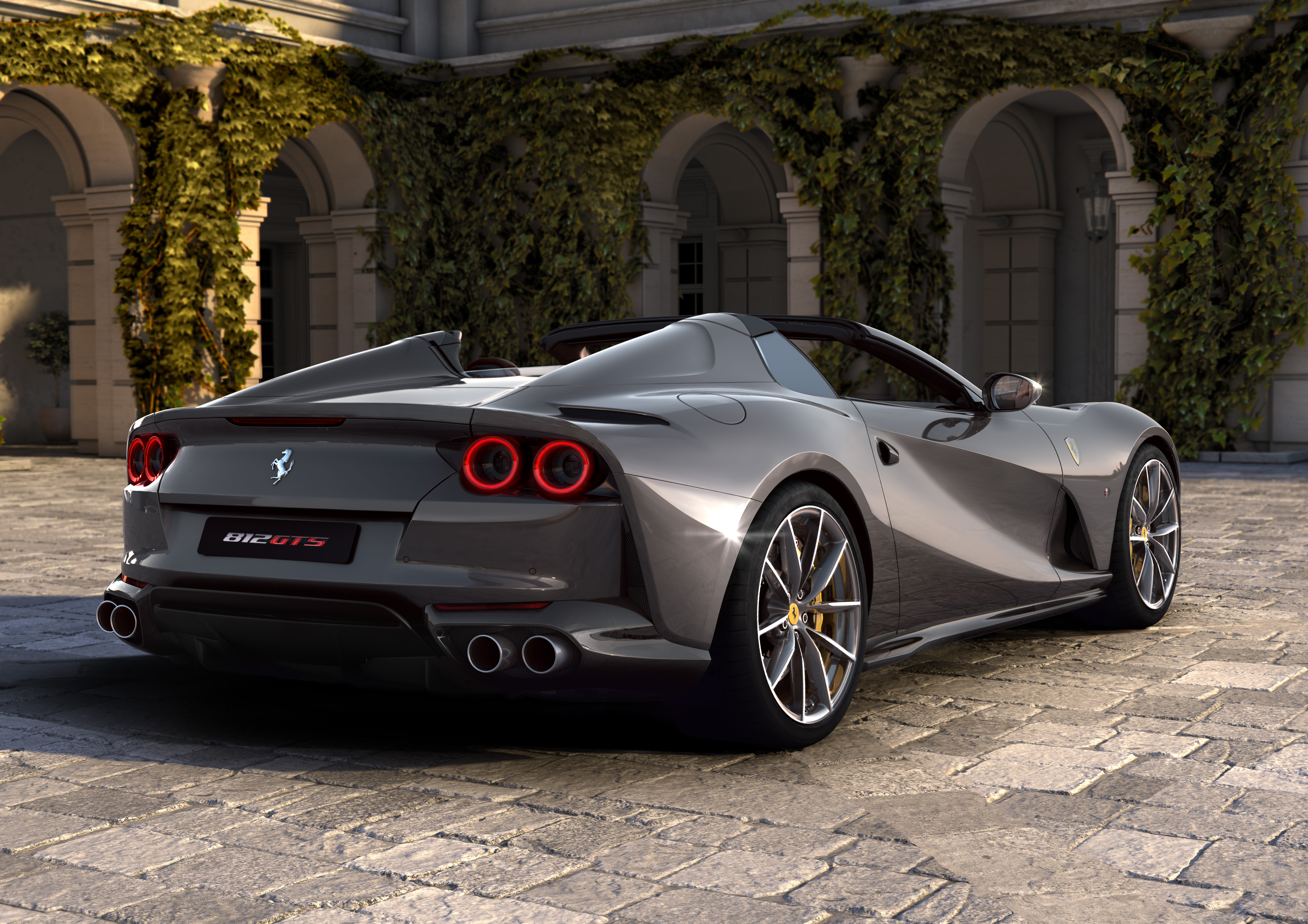 5k Ferrari 812 GTS 2019 Rear, HD Cars, 4k Wallpaper, Image, Background, Photo and Picture