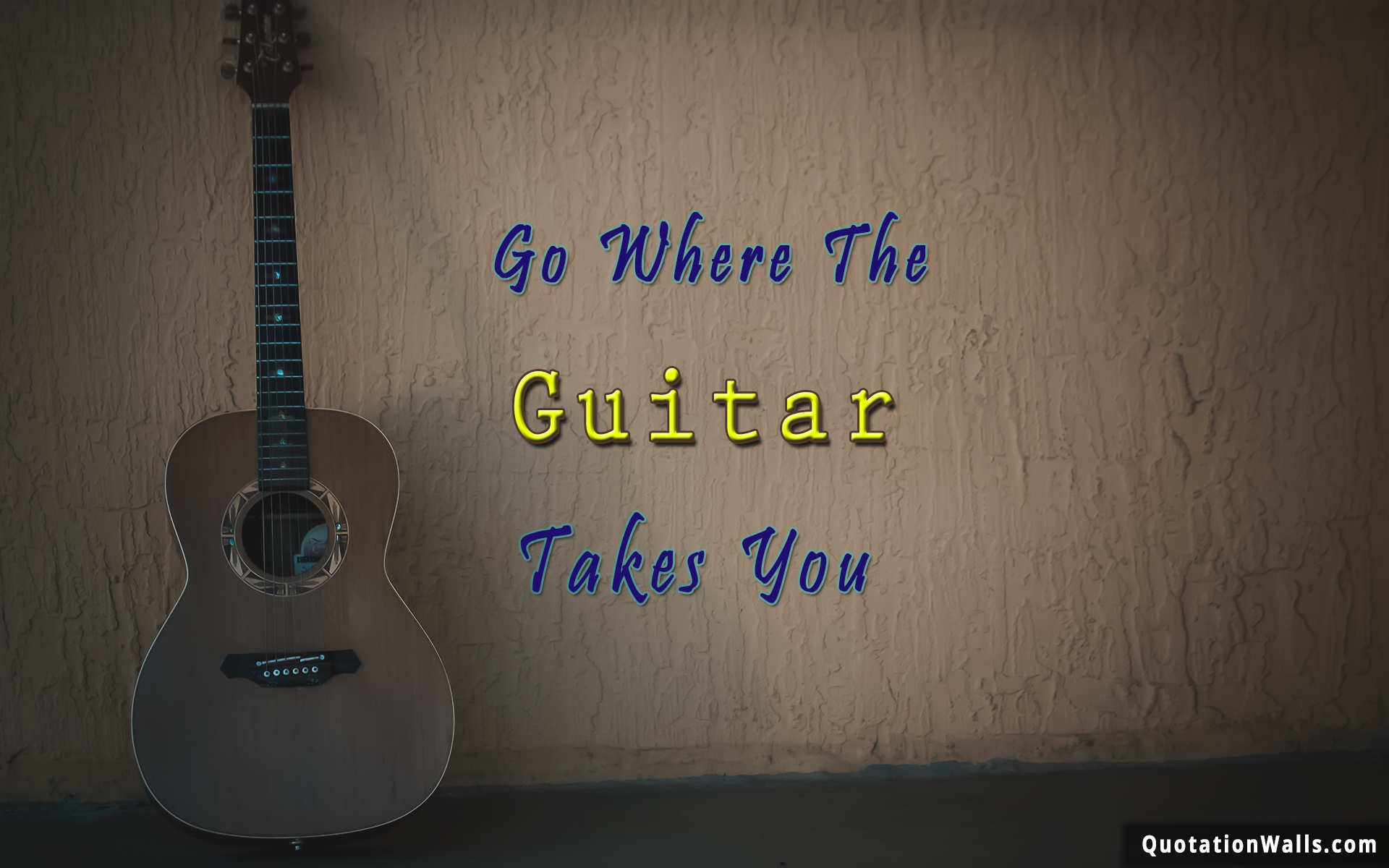 Go With Guitar Life Wallpaper for Mobile