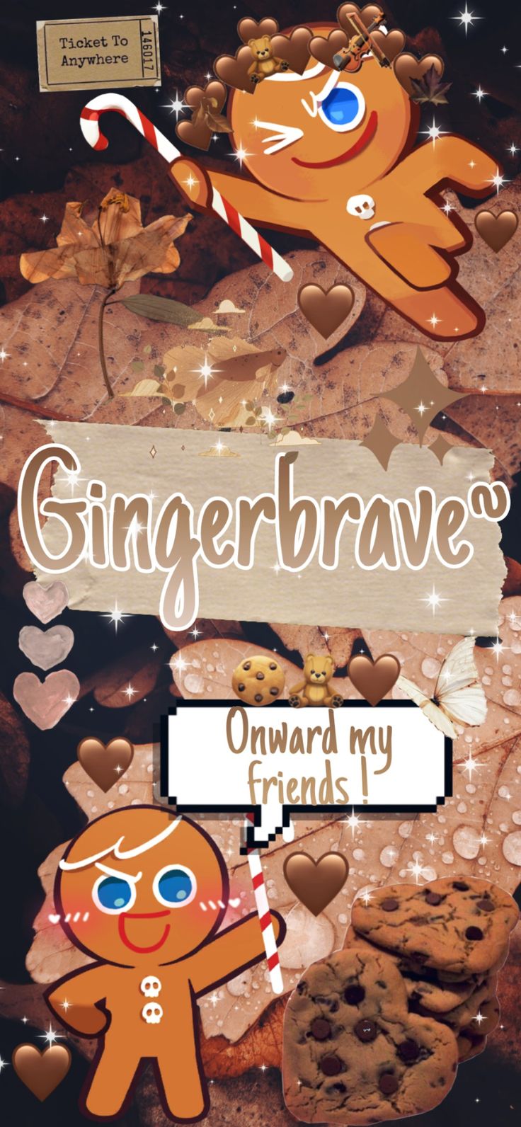 Gingerbrave Wallpaper. Cookie run, Wallpaper, The creator