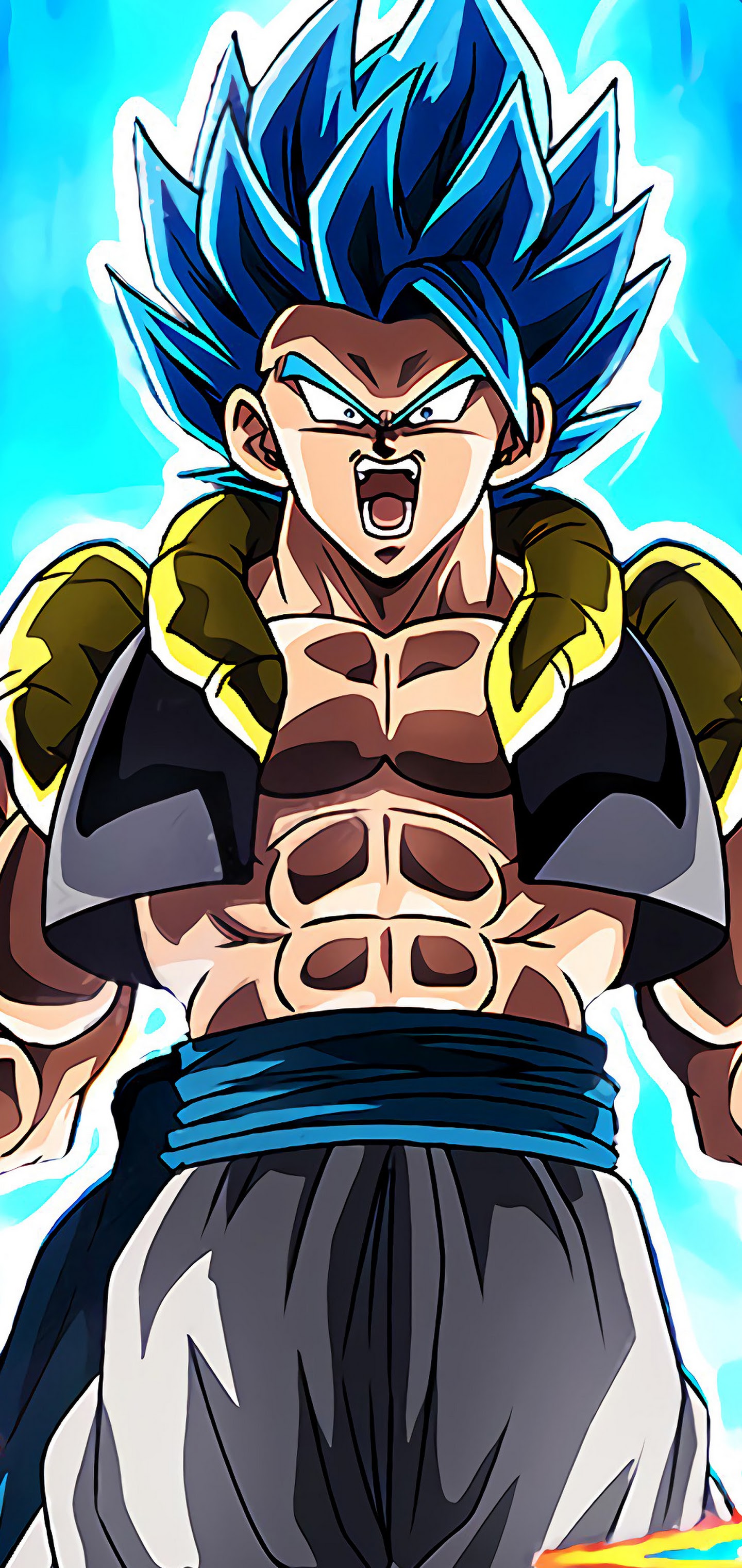 Gogeta Super Saiyan Blue Dragon Ball Super: Broly 4K Wallpaper