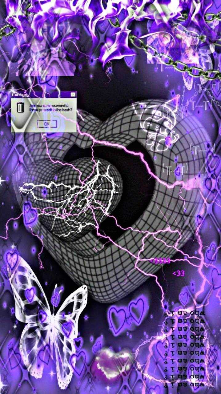 purple cyber y2k wallpapers｜TikTok Search