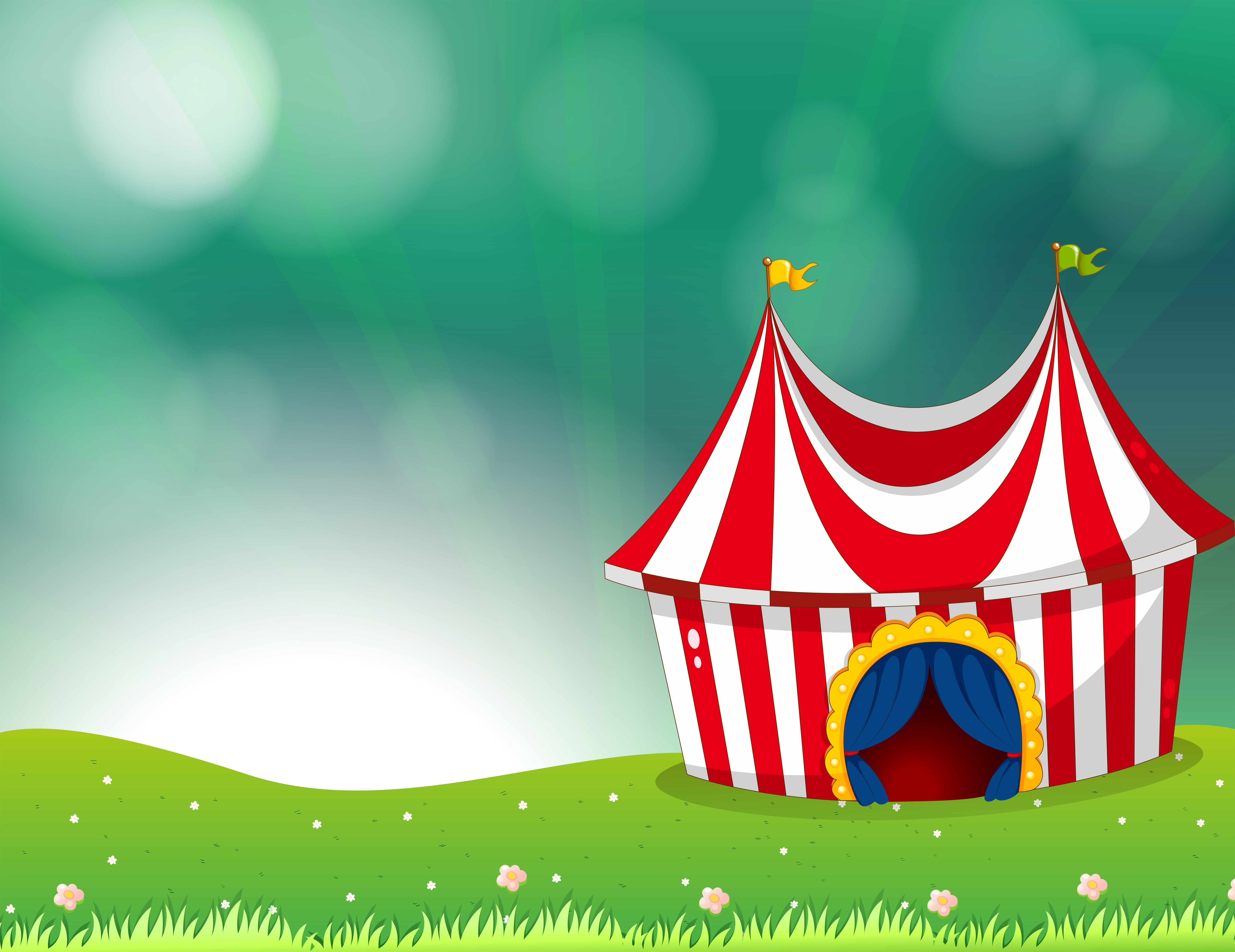 Circus Wallpaper Vector Art, Icon, and Graphics for Free Download