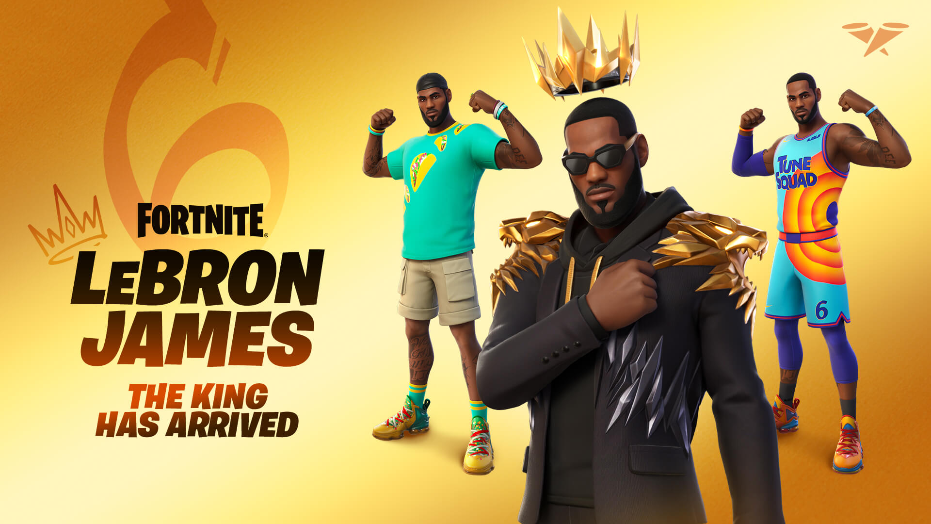The King Has Arrived: LeBron James Joins Fortnite's Icon Series