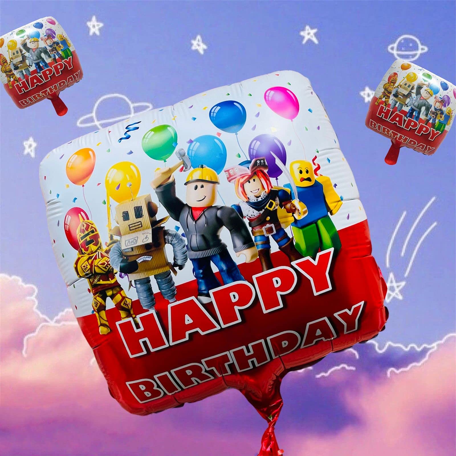 BLOX Latex & Foil Balloons Decorations, supplies, favours, fillers. (FOIL & LATEX BALLOON SET (15PC SET))