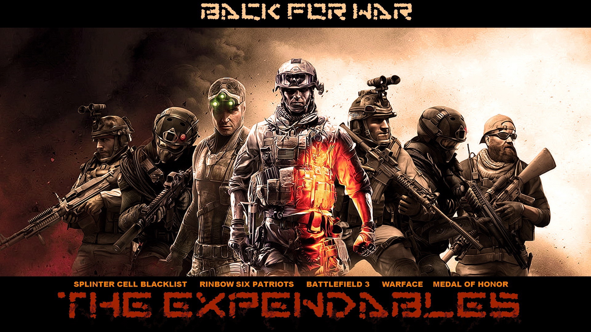 Free download Wallpaper Main Characters Splinter Cell Battlefield Expendables [1920x1080] for your Desktop, Mobile & Tablet. Explore PSP Game Wallpaper. Psp Wallpaper, PSP Wallpaper, PSP Wallpaper Download