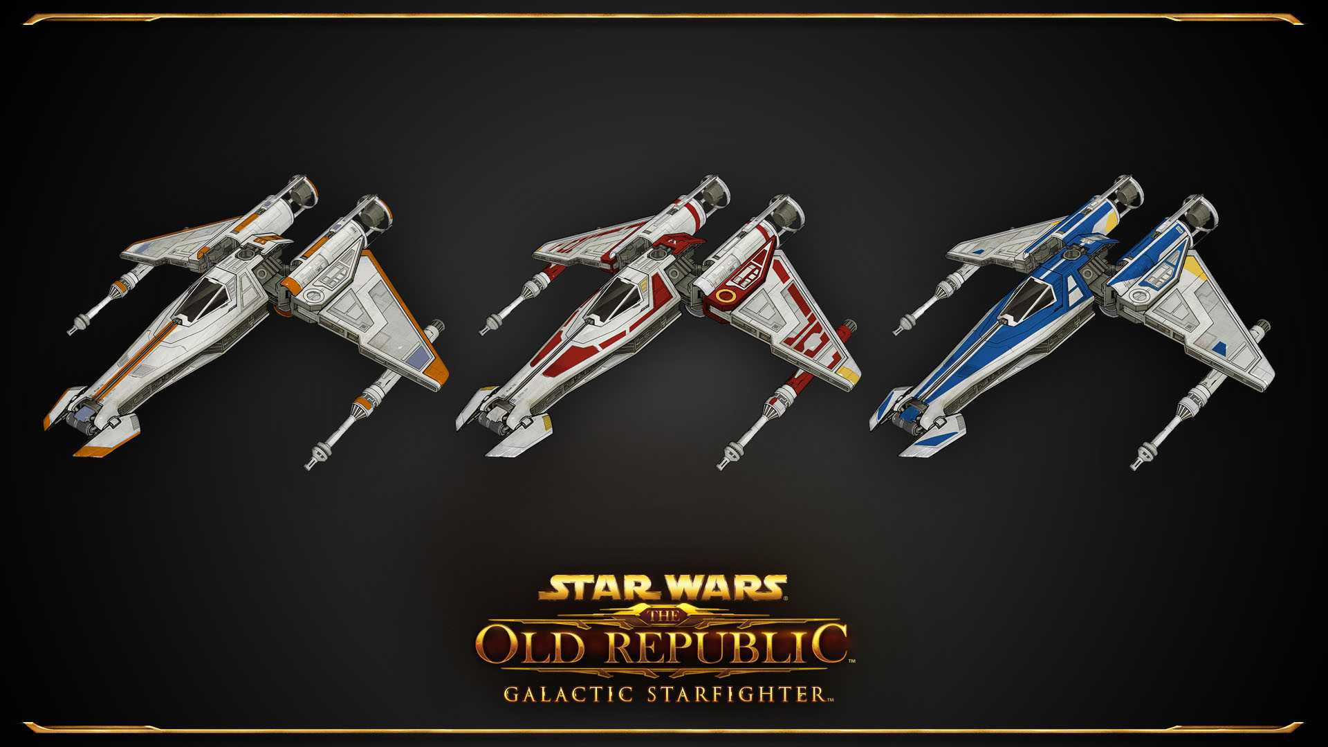 SWTOR Galactic Starfighter Art Republic Scout Patterns Colors