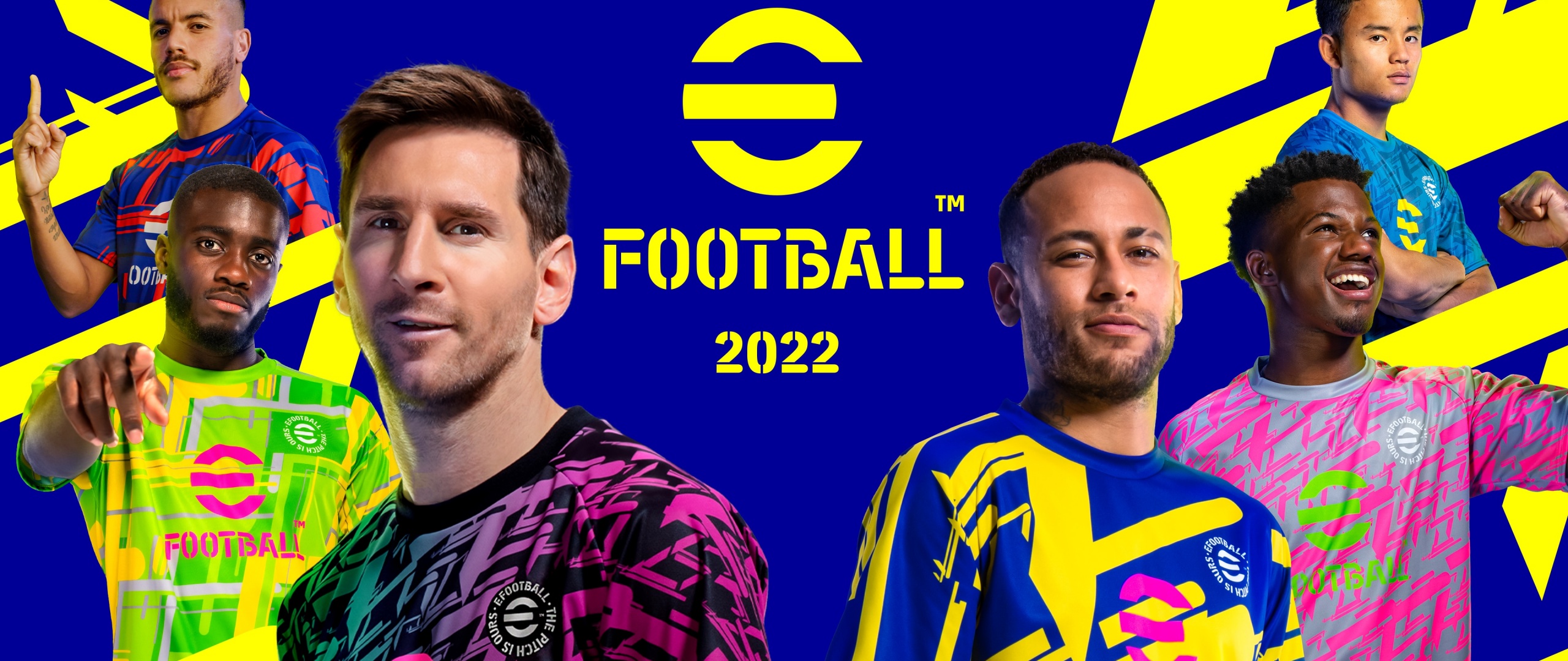 eFootball 2022 Wallpaper 4K, 2022 Games, Esports, Lionel Messi, Neymar Jr, Games