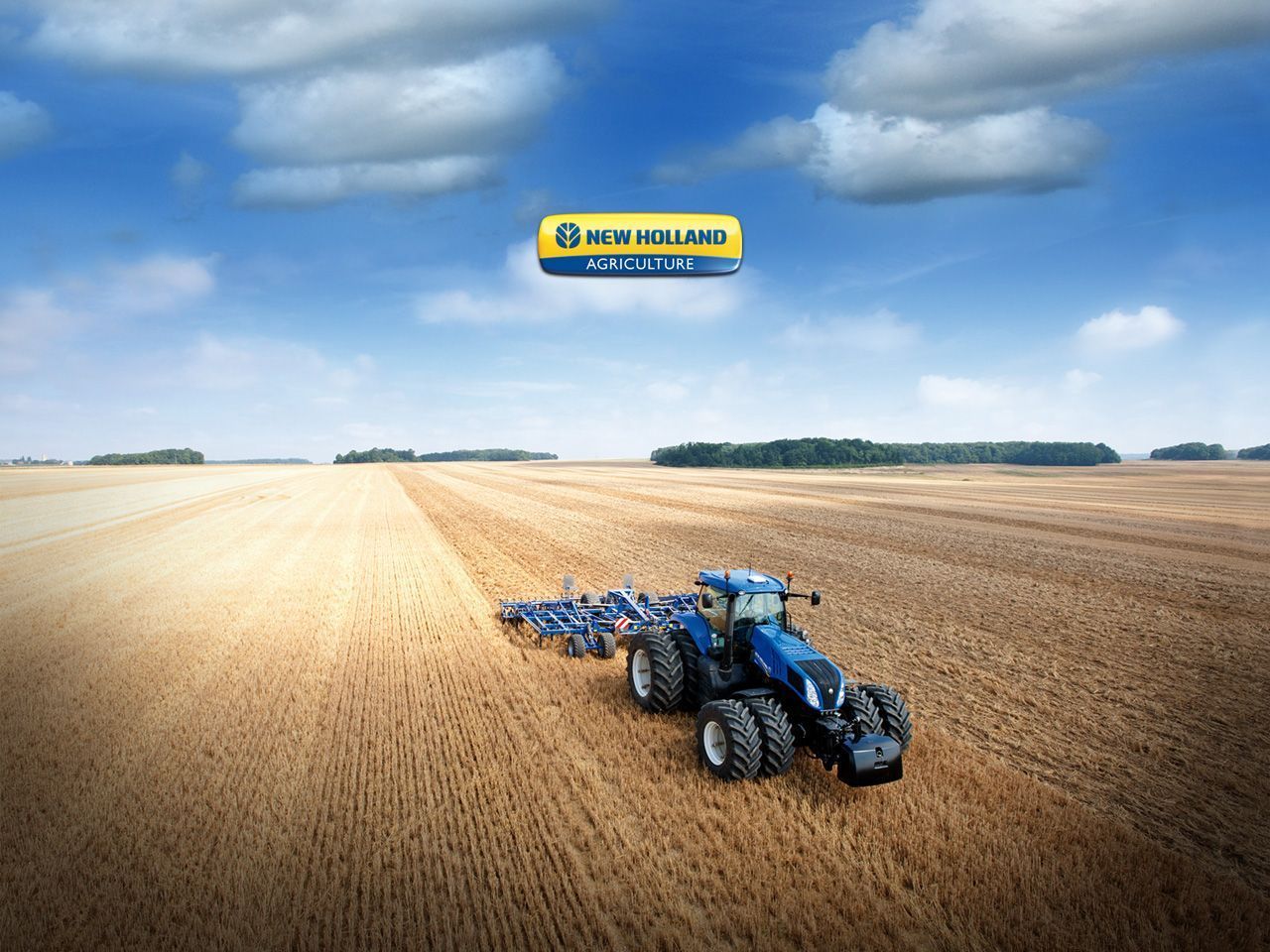 New Holland Tractor Wallpaper