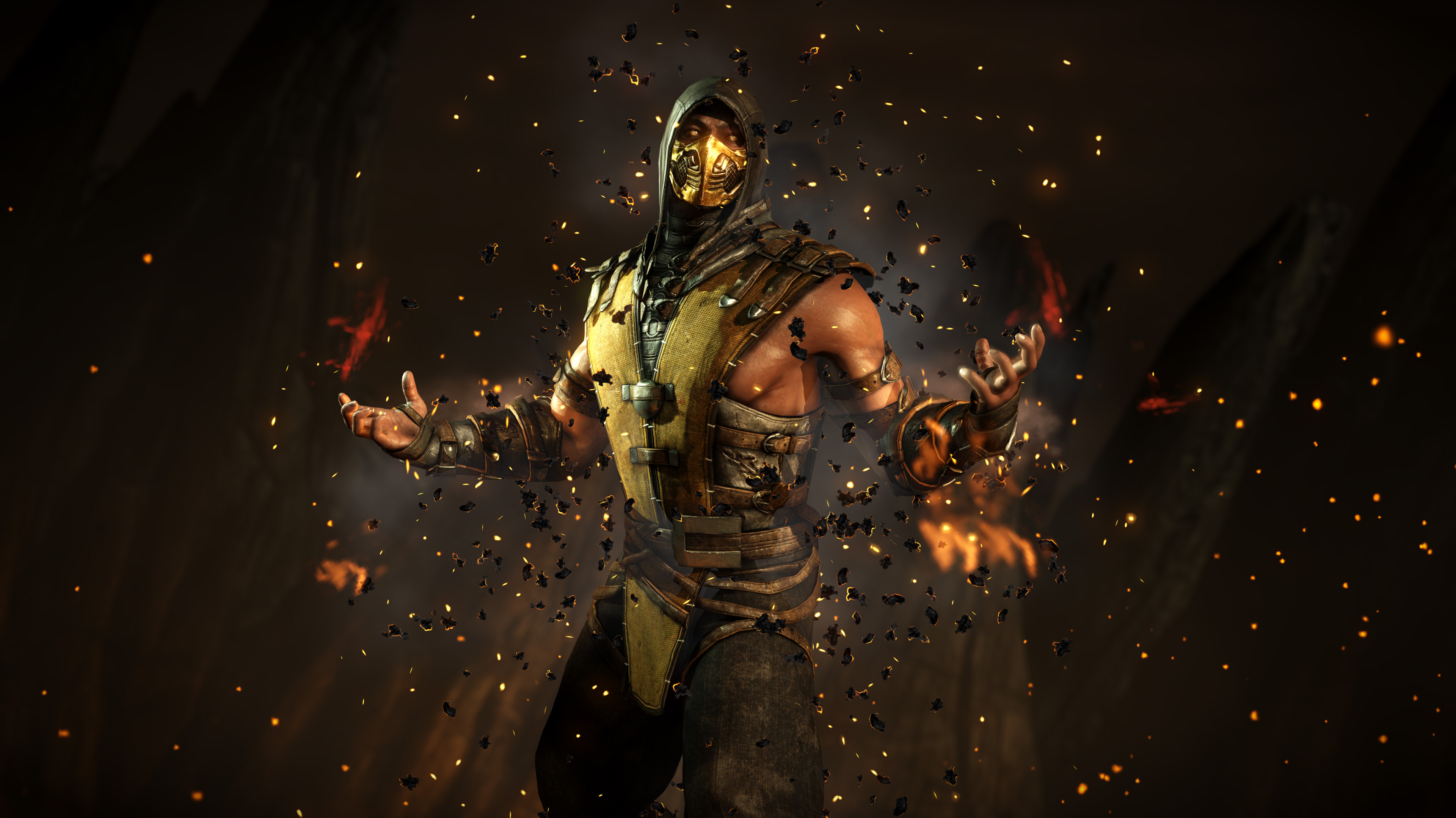 Scorpion Mortal Kombat X 4k 1080P Resolution HD 4k Wallpaper, Image, Background, Photo and Picture