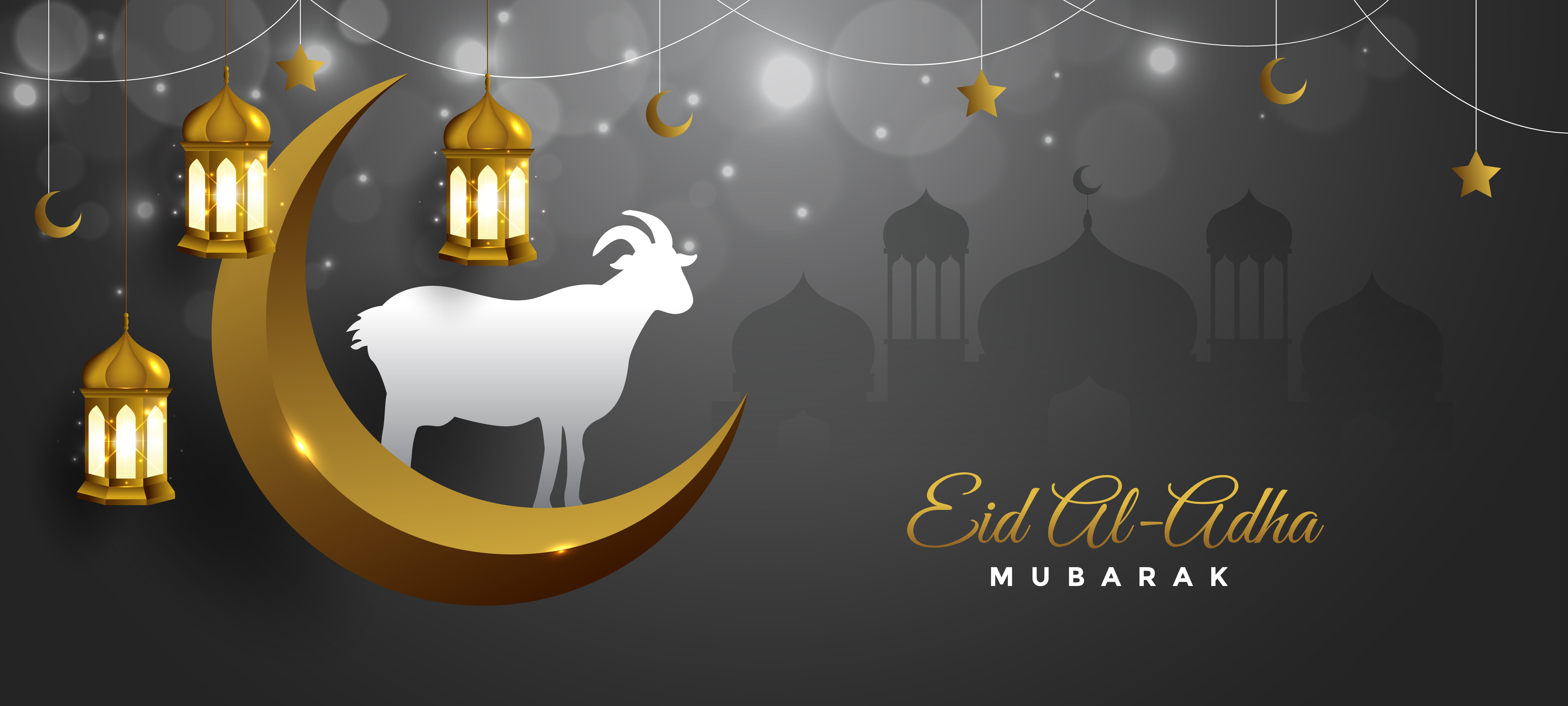 Eid Al Adha Vector Art, Icon, and Graphics for Free Download