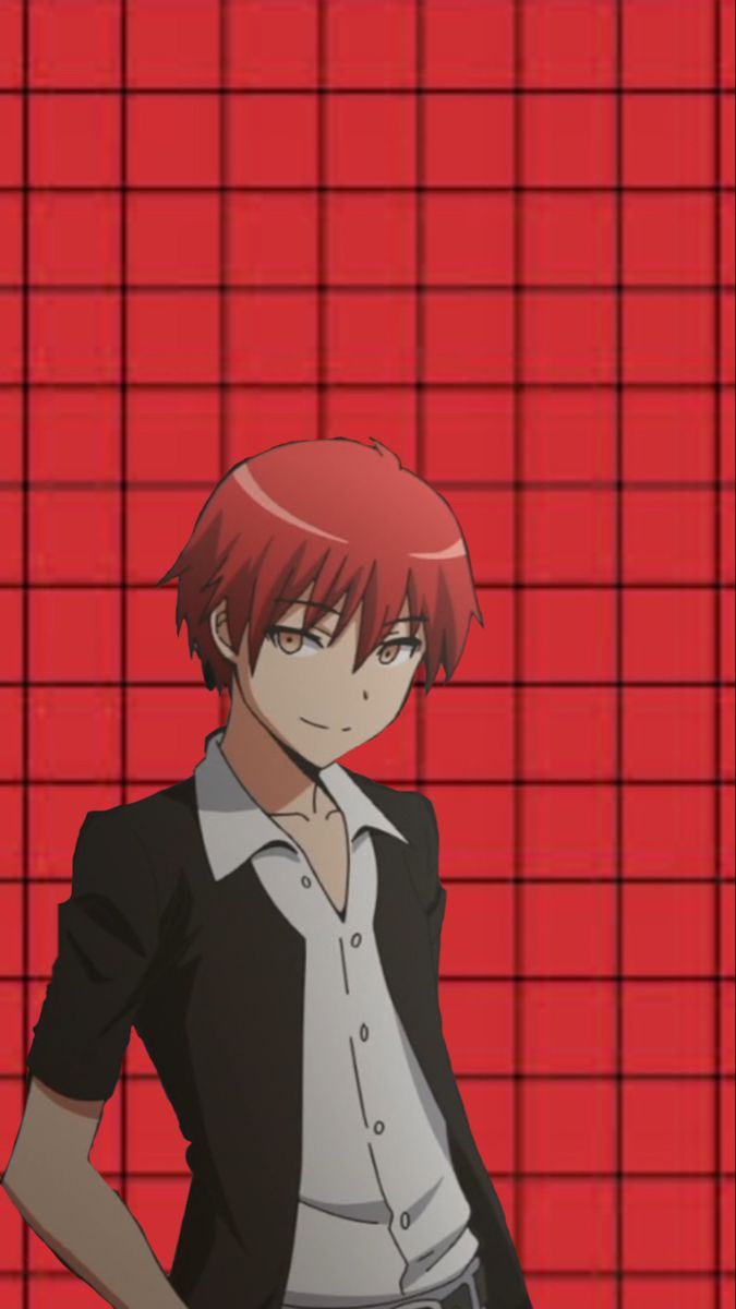 Karma Akabane. Wallpaper hitam lucu, Wallpaper kartun lucu, Animasi