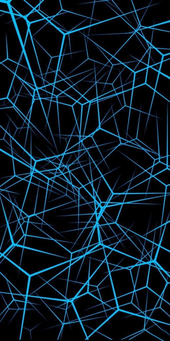 Dark Blue Technology Wallpaper