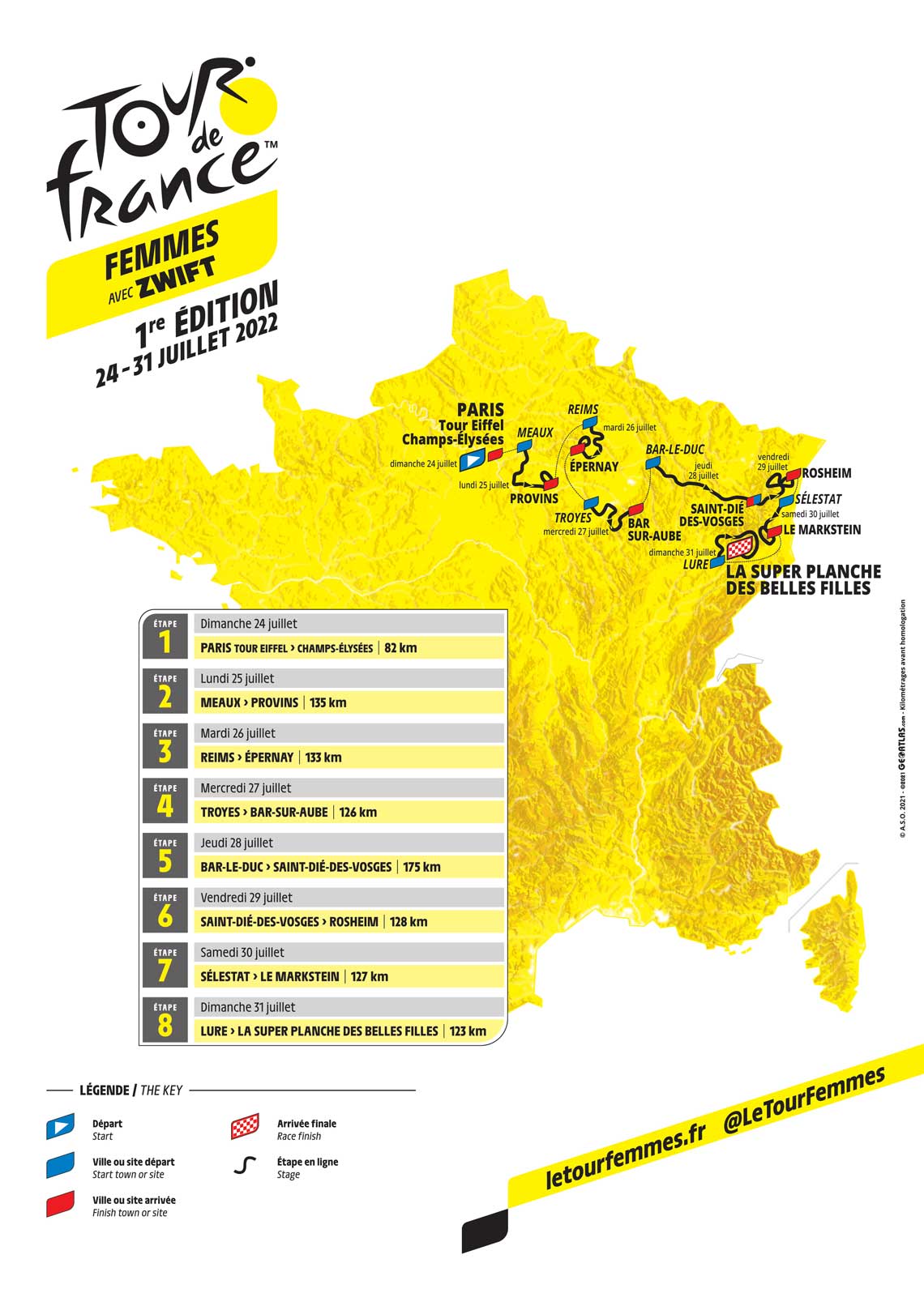 Tour de France Femmes 2022 Course and Jerseys Announced!. Liv Cycling US