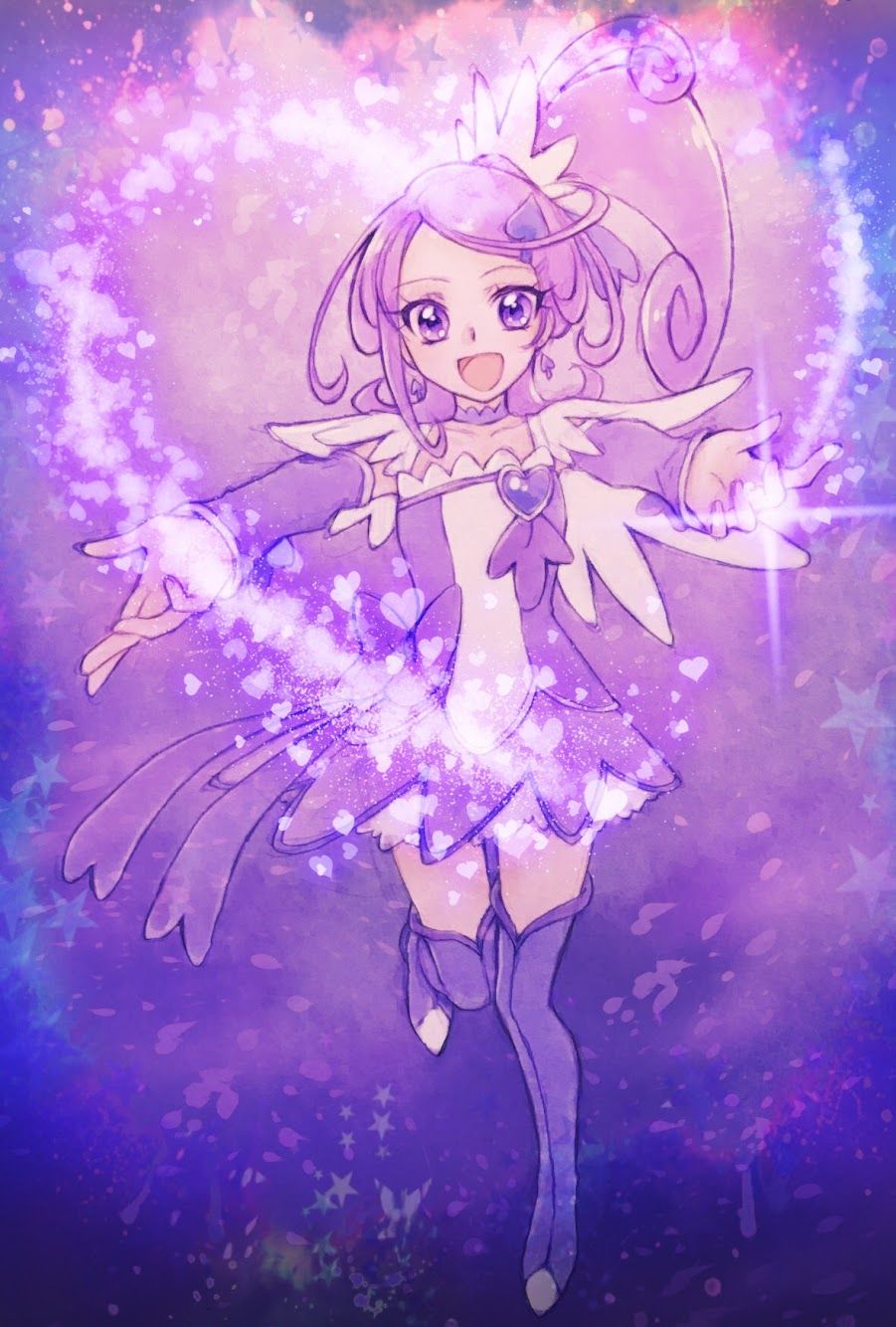 Doki Doki Precure #Precure. Glitter force, Pretty cure, Magical girl anime
