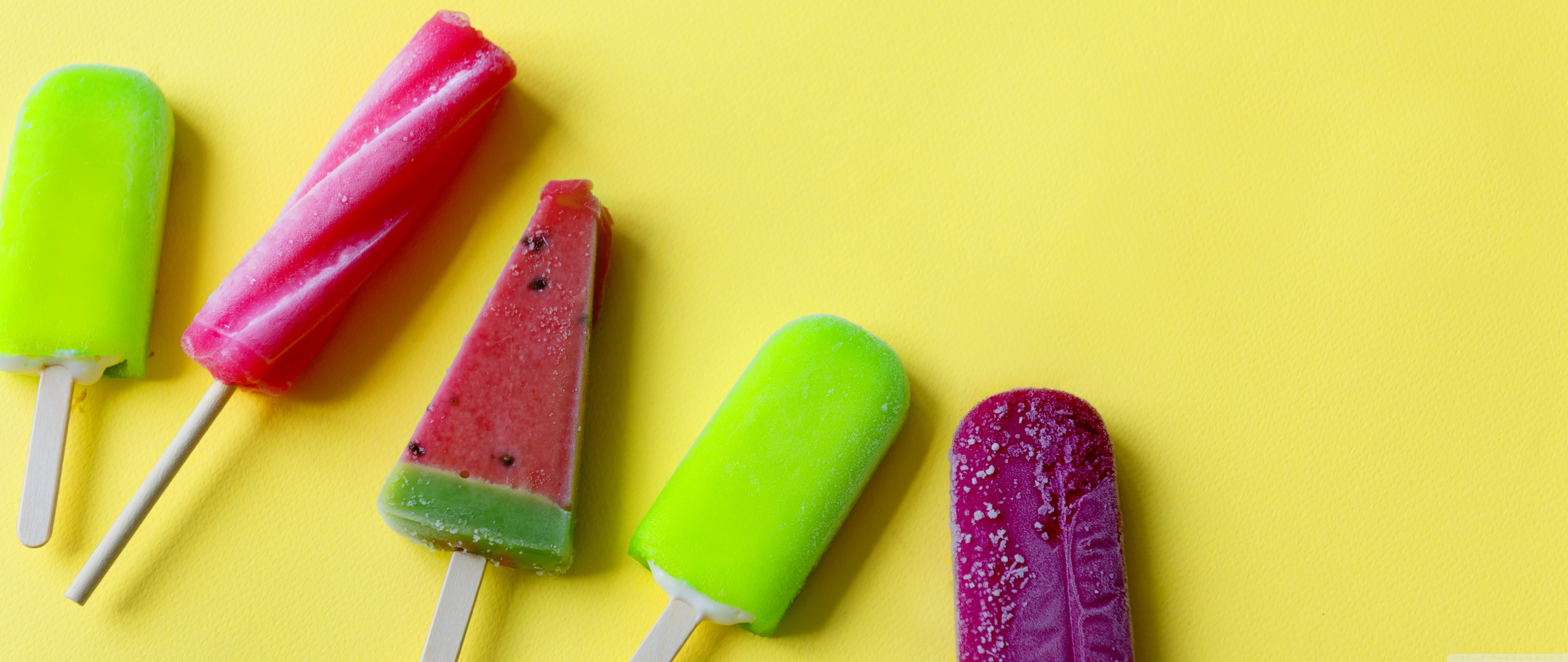 Summer Popsicles Ultra HD Desktop Background Wallpaper for 4K UHD TV, Widescreen & UltraWide Desktop & Laptop, Tablet