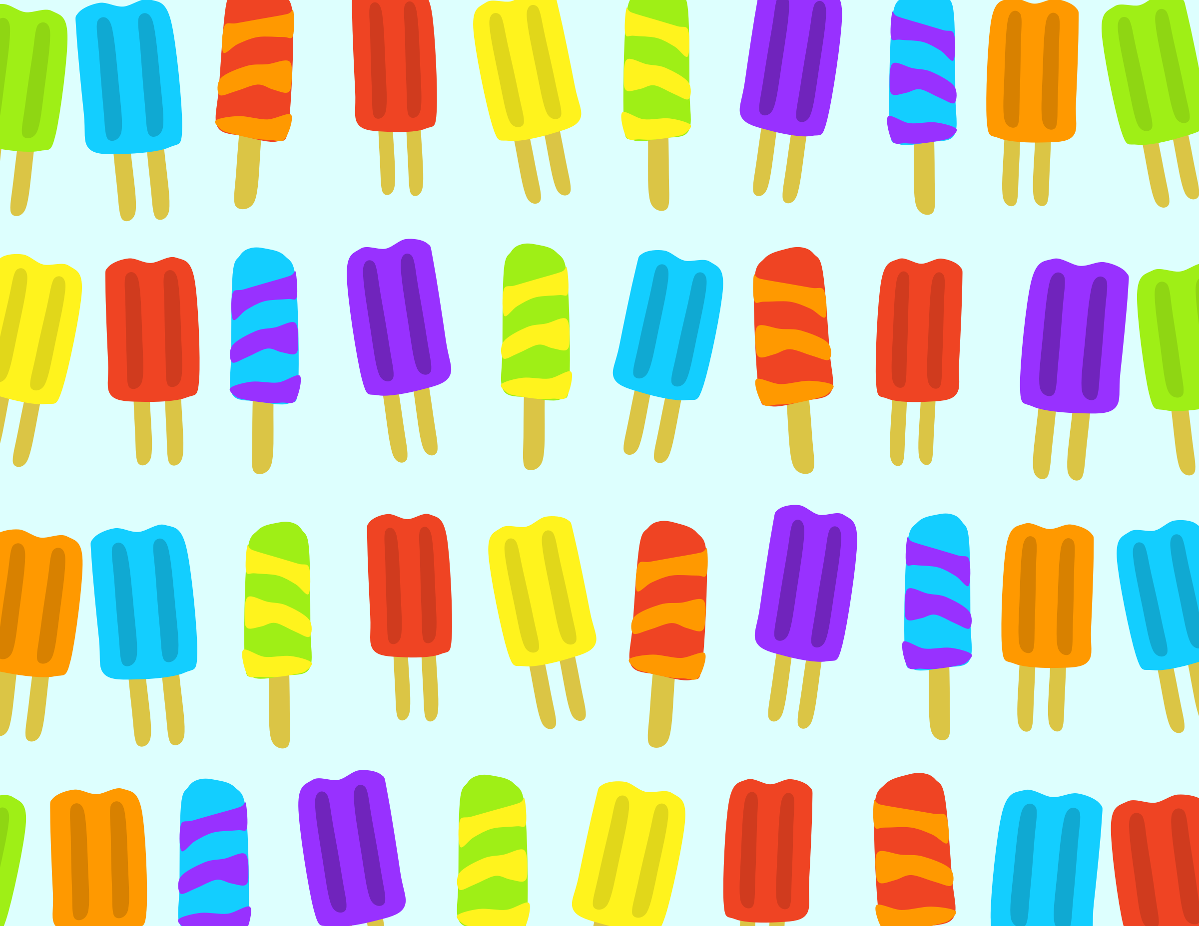 Popsicles Cute Wallpaper