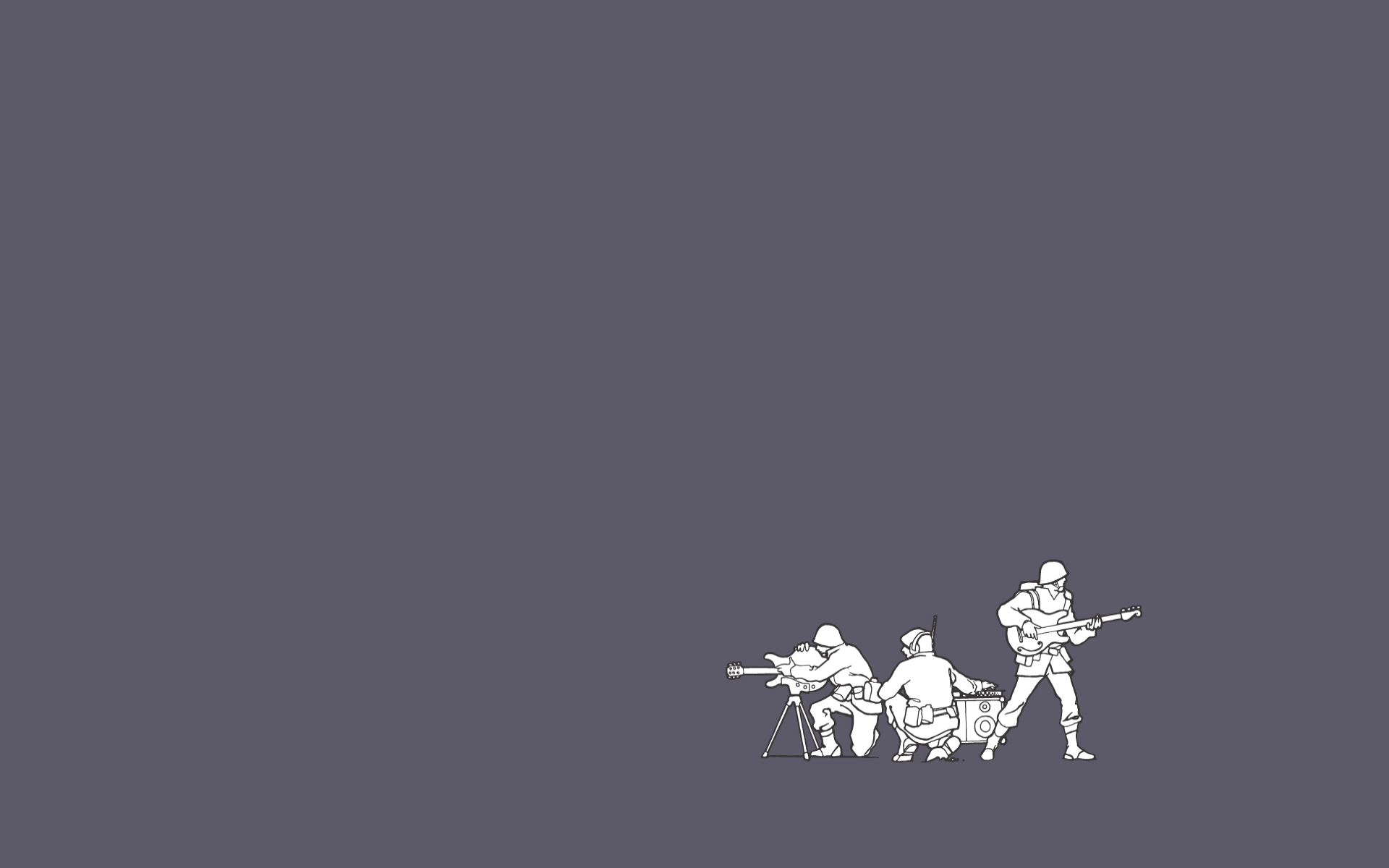 A few simple, yet funny and cool wallpaper