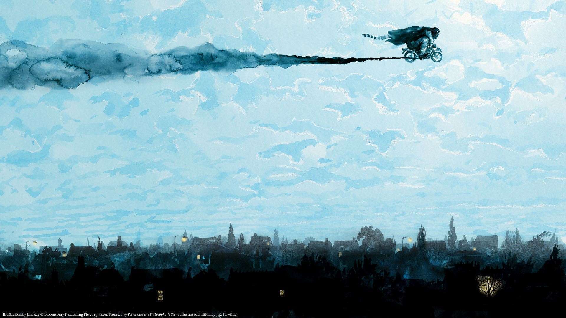 Harry Potter Illustrated Edition Wallpaper
