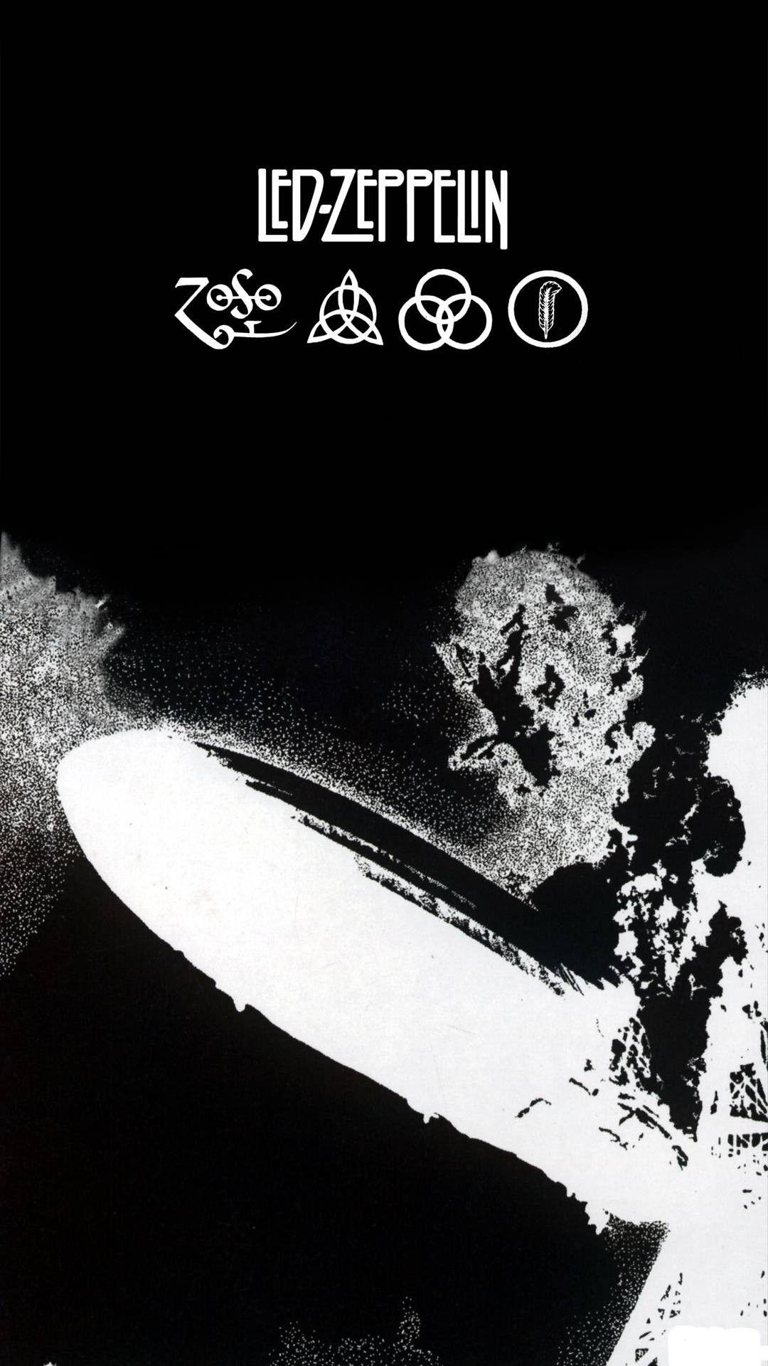 LED Zeppelin iPhone Wallpaper