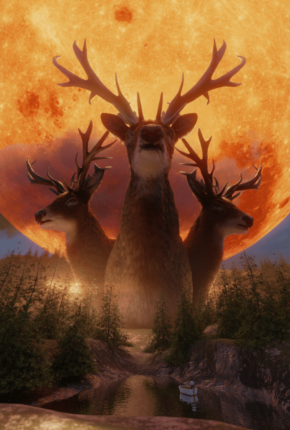 Deer King': How to Create Powerful Deers in Blender Render Farm