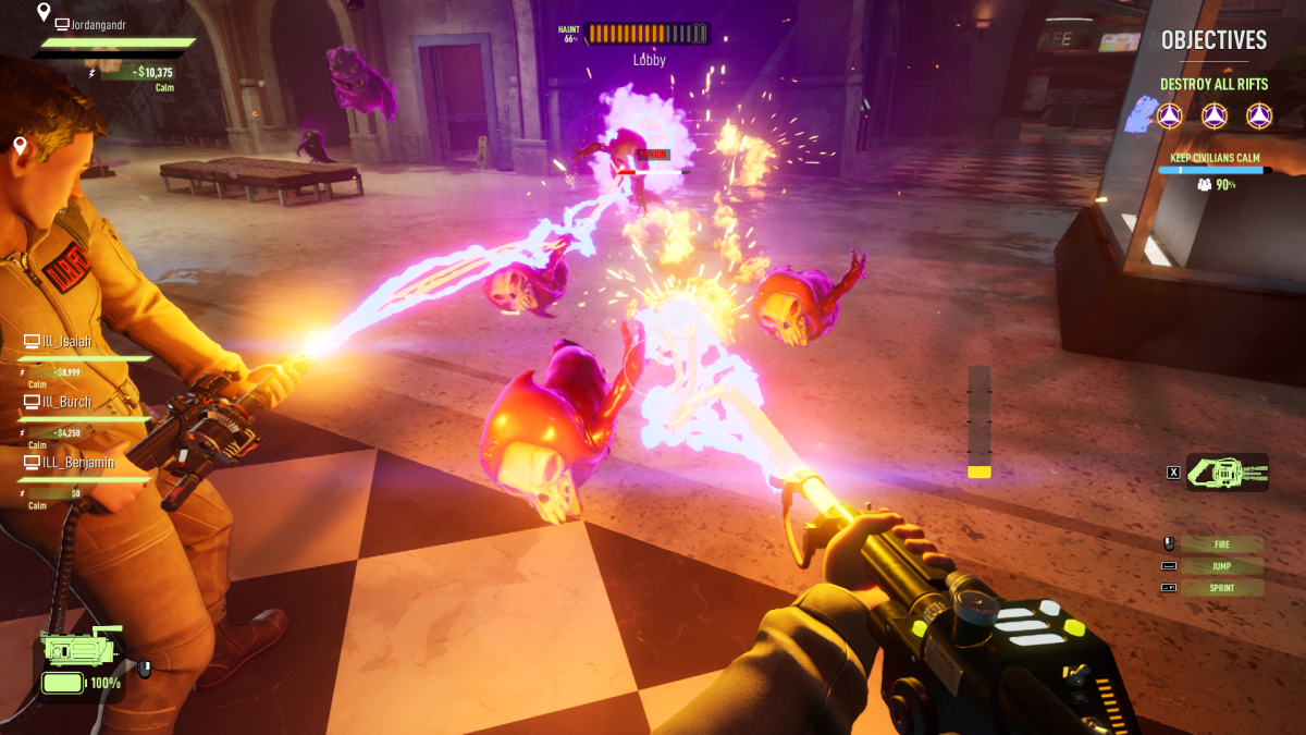 Ghostbusters: Spirits Unleashed is a cleverer take on 4v1 multiplayer than you might expect