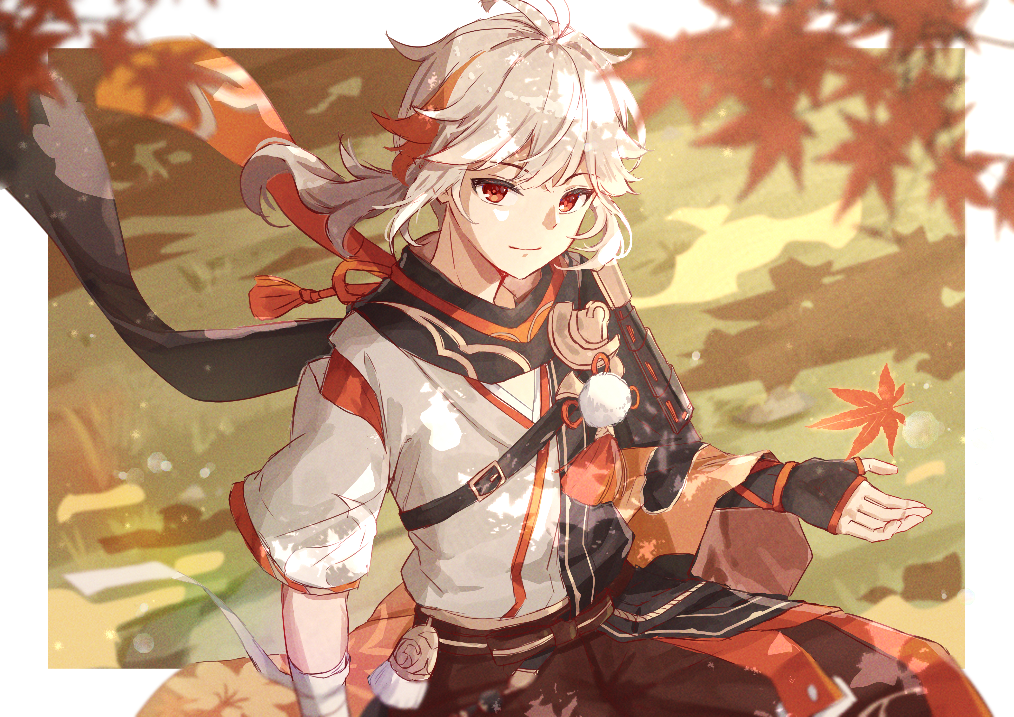 Kaedehara Kazuha (Genshin Impact) HD Wallpaper and Background