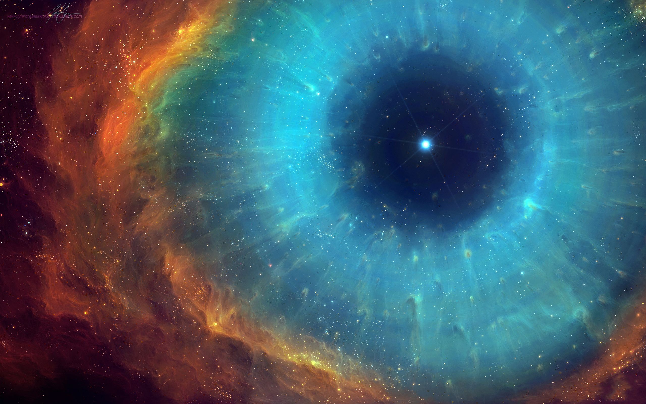 The Helix nebula dubbed “The Eye of God”. Hubble picture, Hubble telescope, Nebula wallpaper