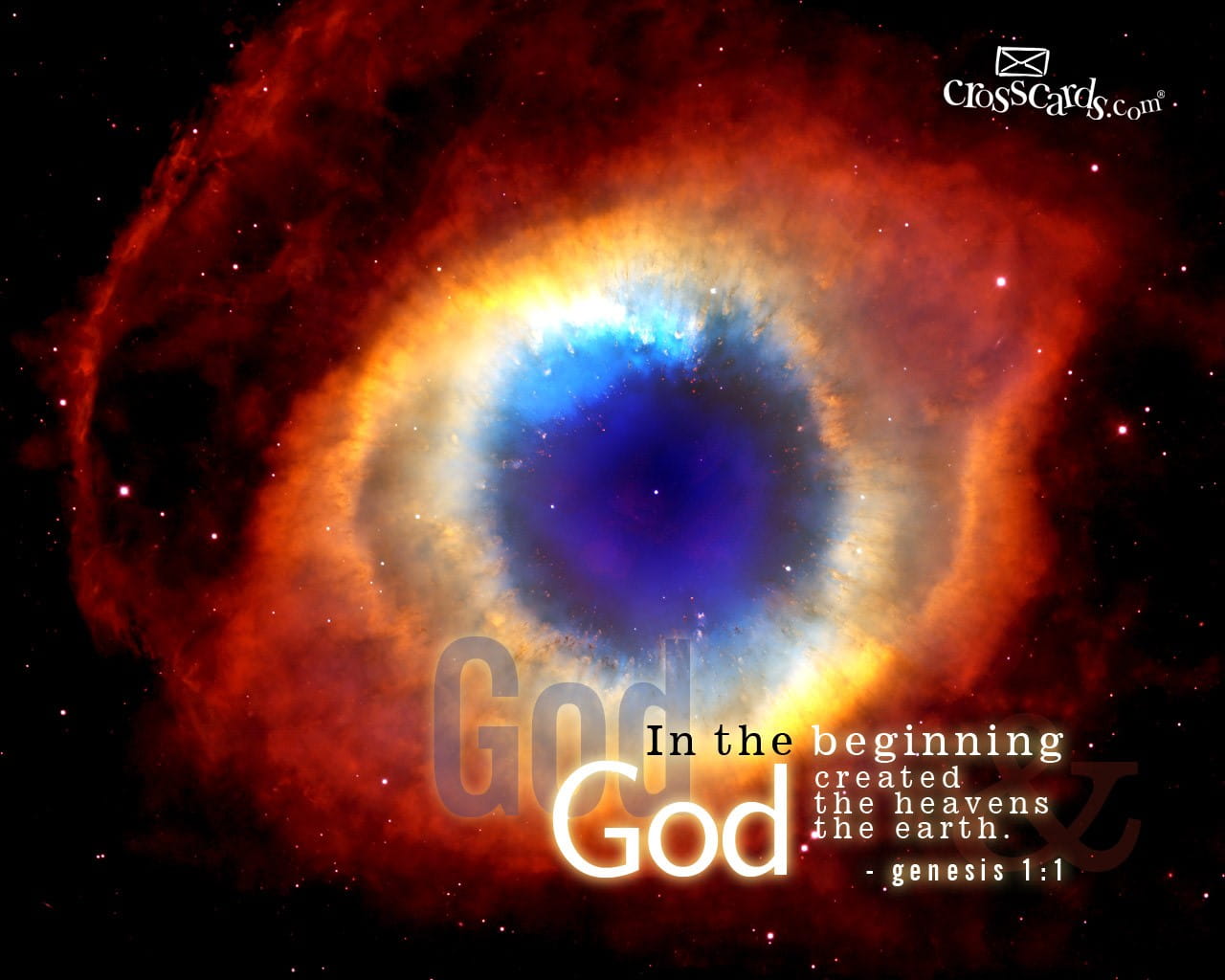 Eye of God Verses and Scripture Wallpaper for Phone or Computer