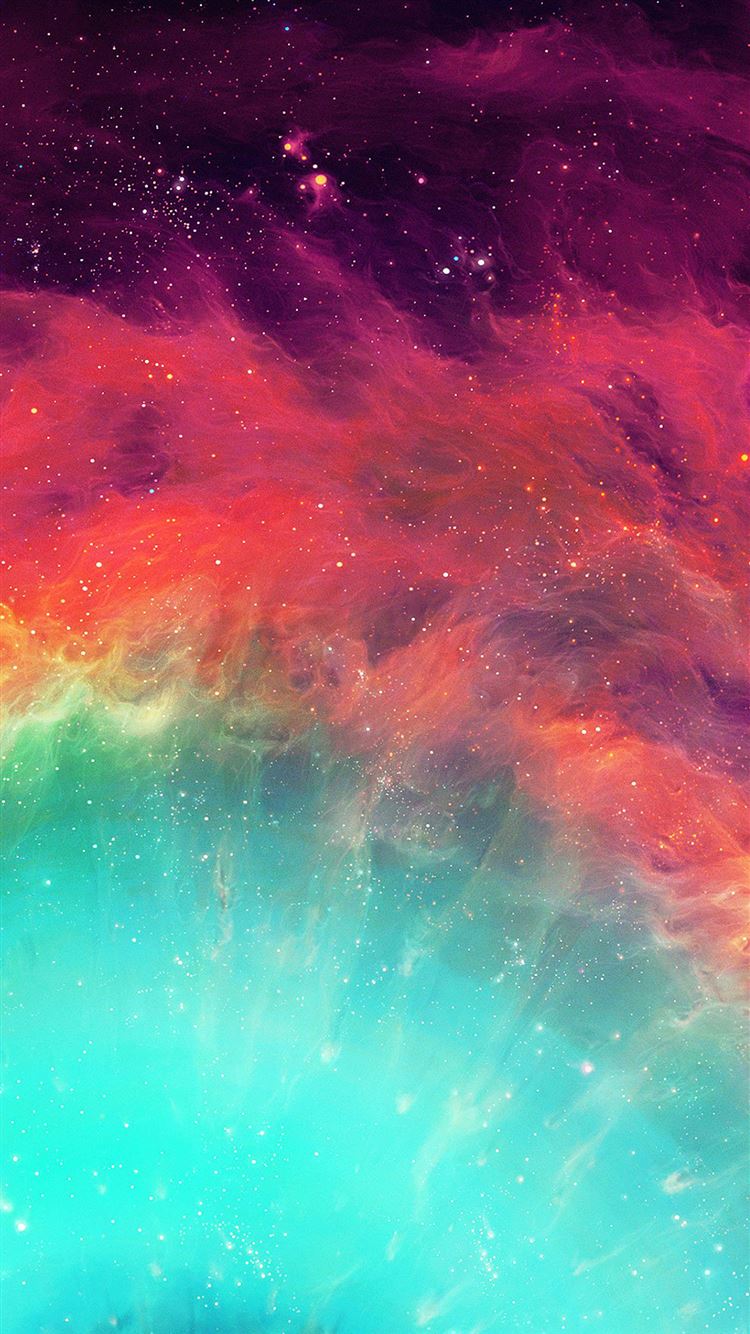 Eye Of God Colorful Nebula Detail iPhone 8 Wallpaper Free Download
