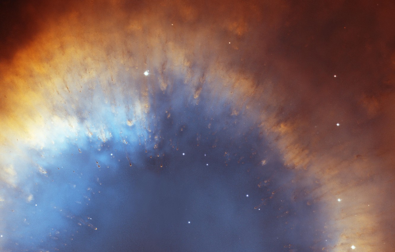 Wallpaper nebula, Snail, nebula, Helix, Eye of God image for desktop, section космос