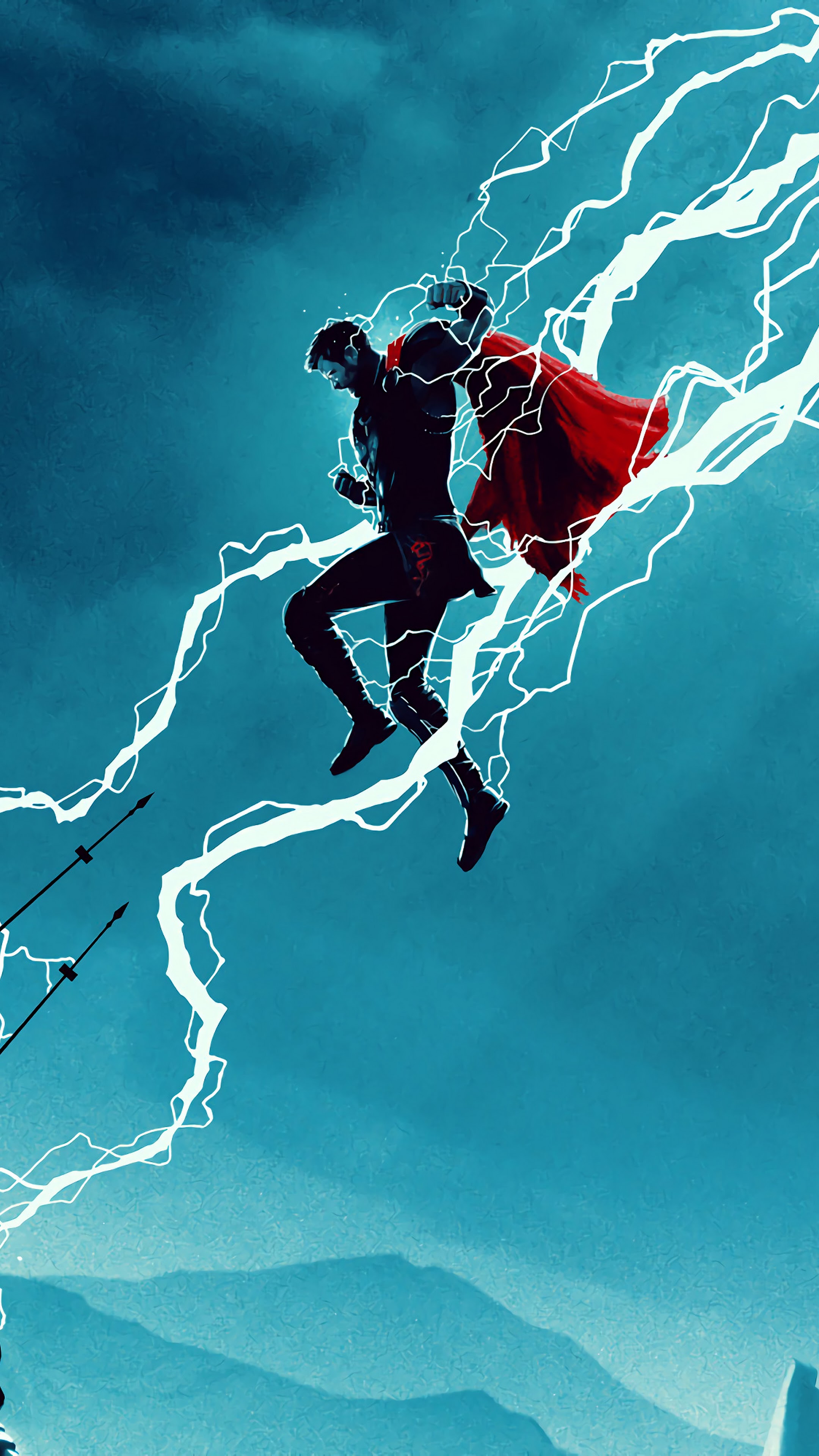 Thor Lightning 4K Wallpaper