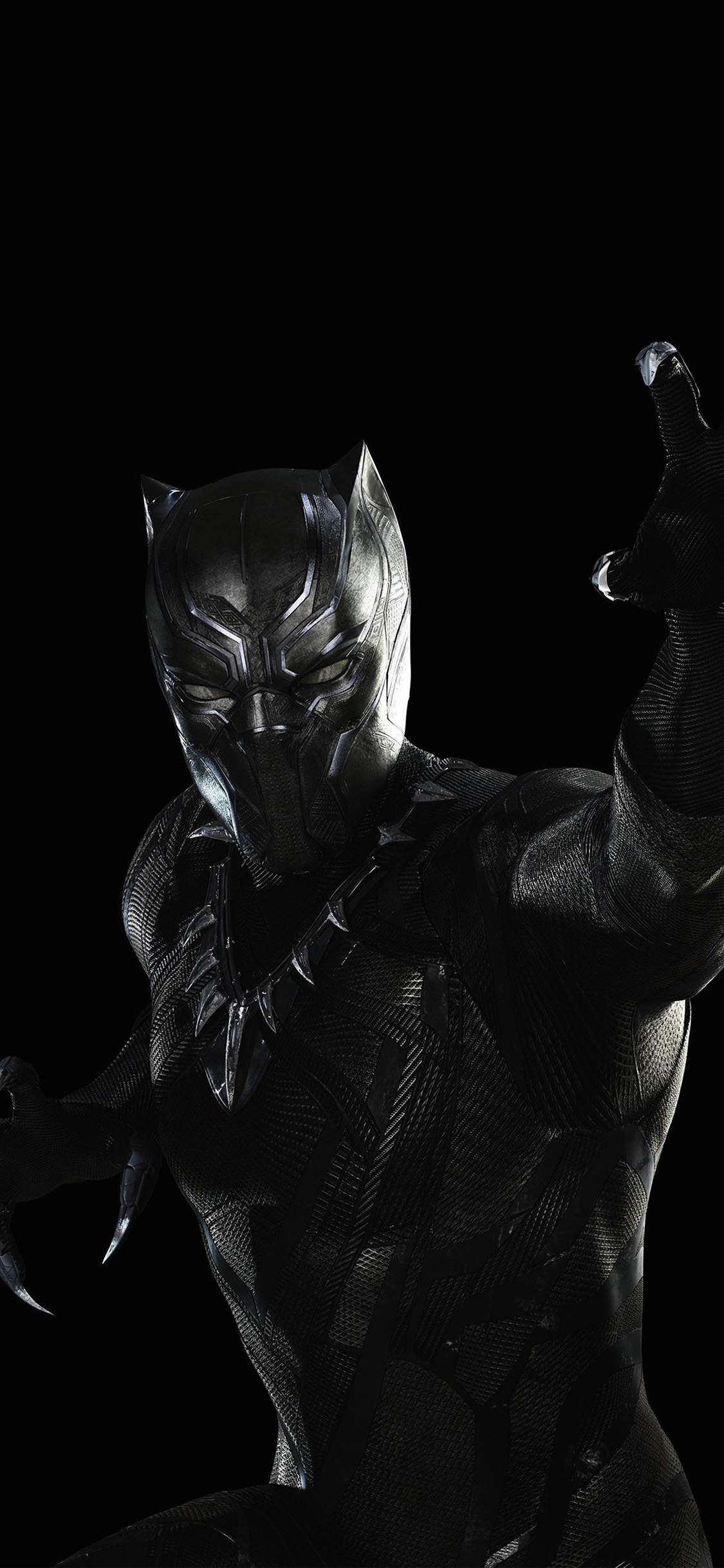 black panther marvel hero art illustration dark