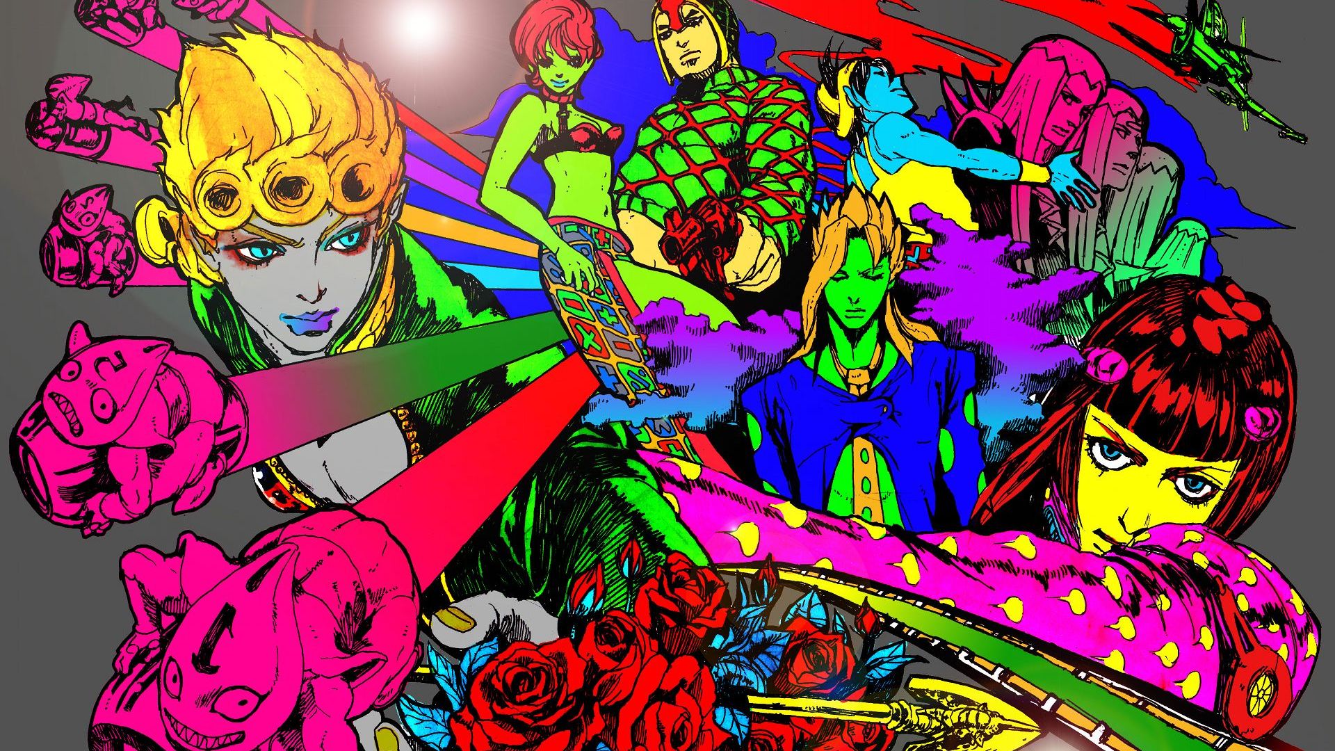Free download JoJos Bizarre Adventure Wallpaper 8760 [1920x1080] for your Desktop, Mobile & Tablet. Explore JoJo Bizarre Wallpaper. JoJo's Bizarre Adventure Wallpaper 1920x1080, Bizarre Desktop Wallpaper