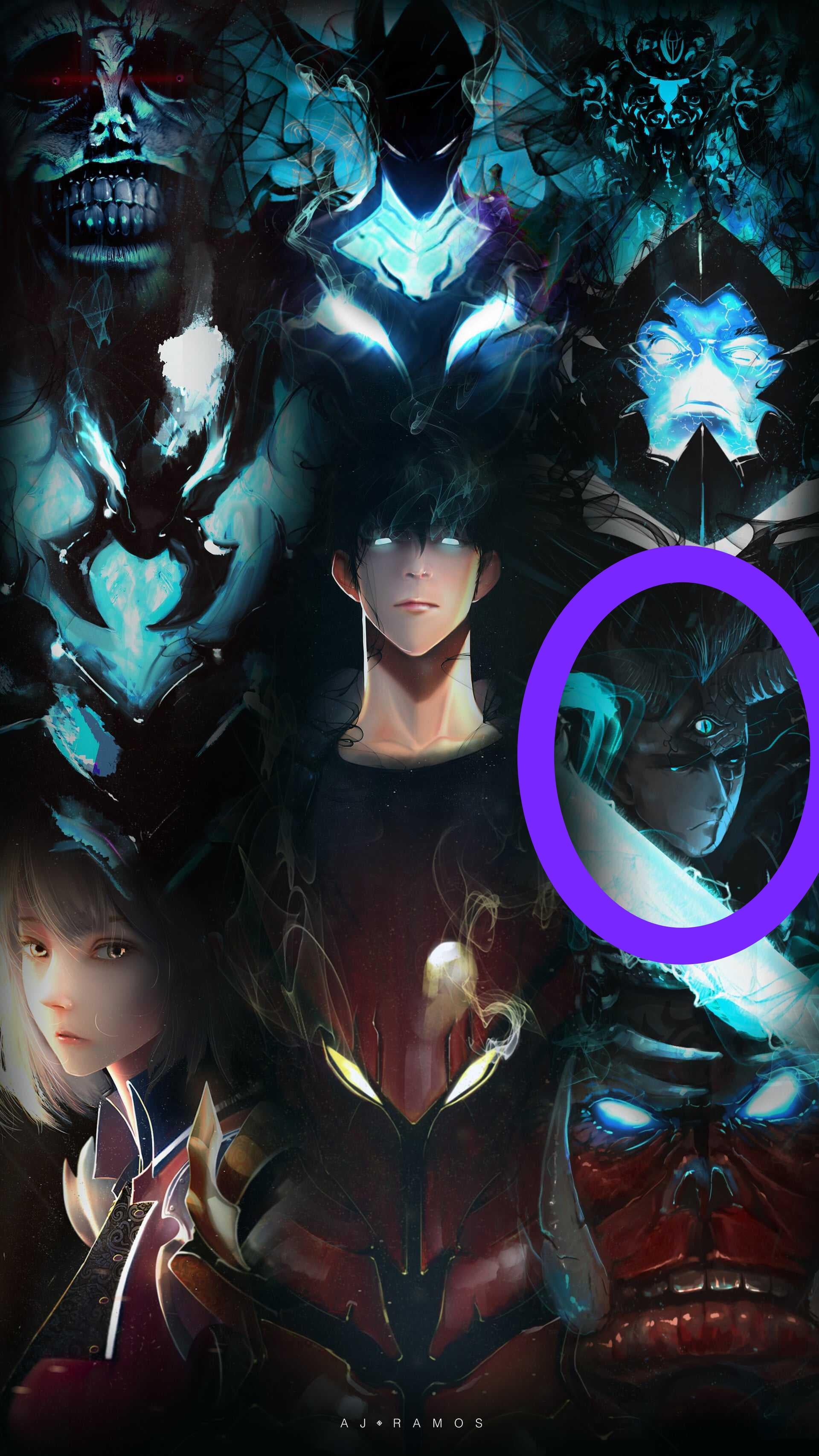 So i found this solo leveling wallpaper but who's this?( he lowkey looks dope )