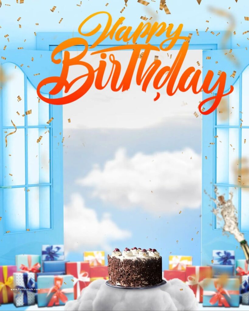 Happy Birthday poster image background
