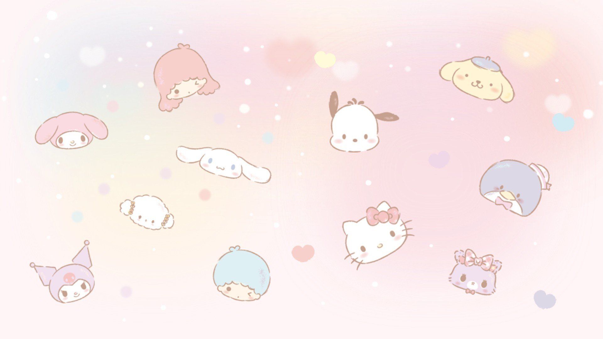 Soft core ଓ˚˖. Sanrio wallpaper, Hello kitty iphone wallpaper, Cute laptop wallpaper