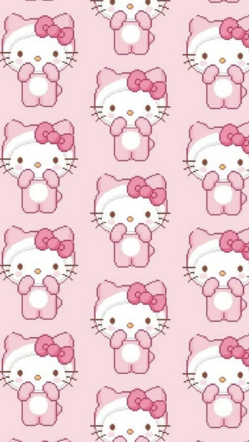Pink Hello Kitty Wallpaper. Hello kitty background, Pink hello kitty, Hello kitty wallpaper