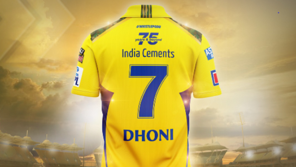 IPL 2022: MS Dhoni's CSK Unveil New Look Jersey