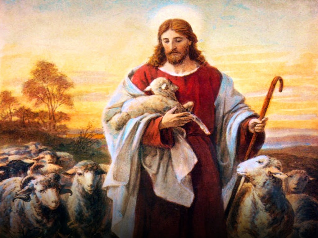 Holy Mass image.: JESUS: Good Shepherd