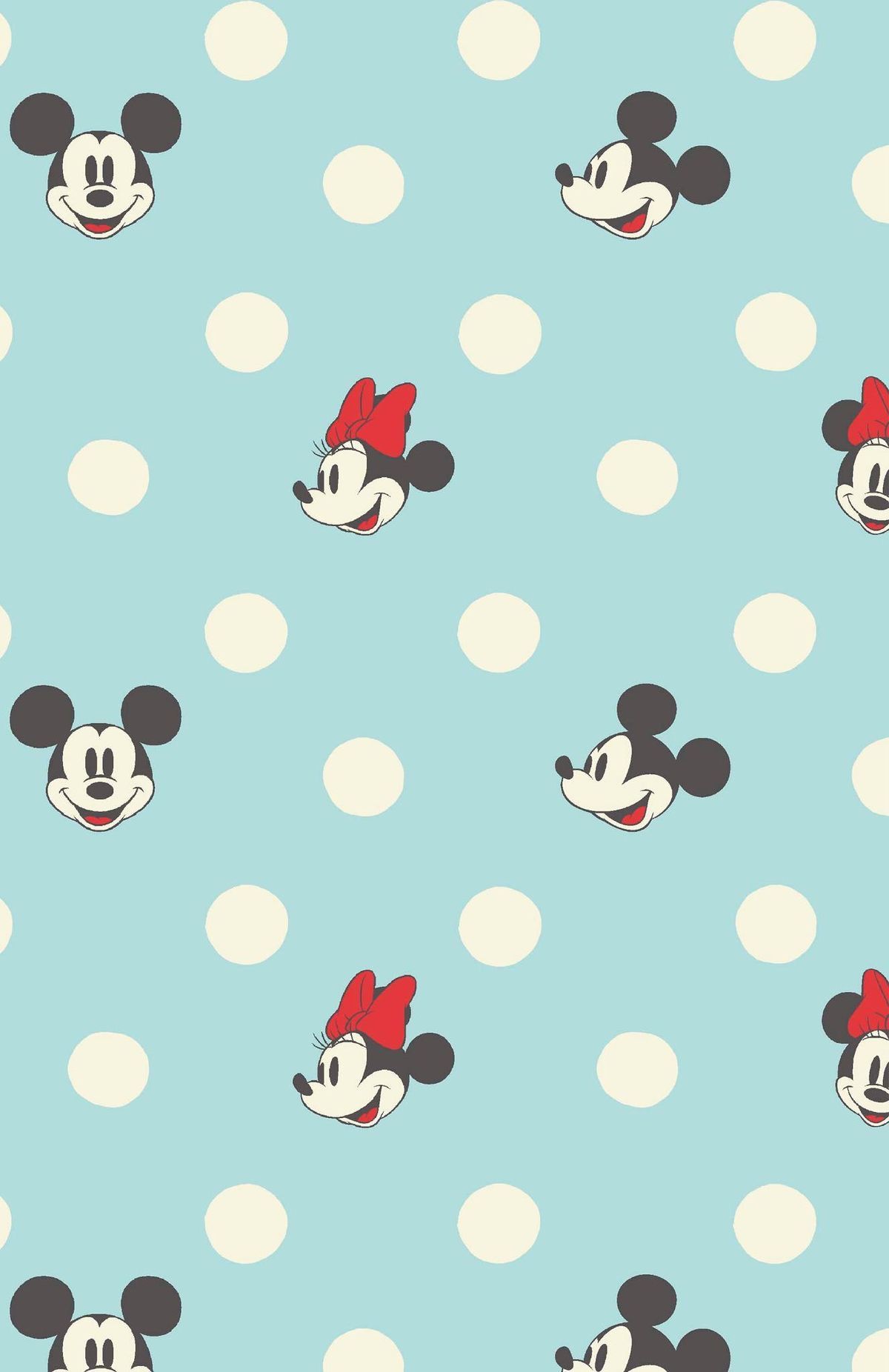 Mickey Pattern Wallpaper
