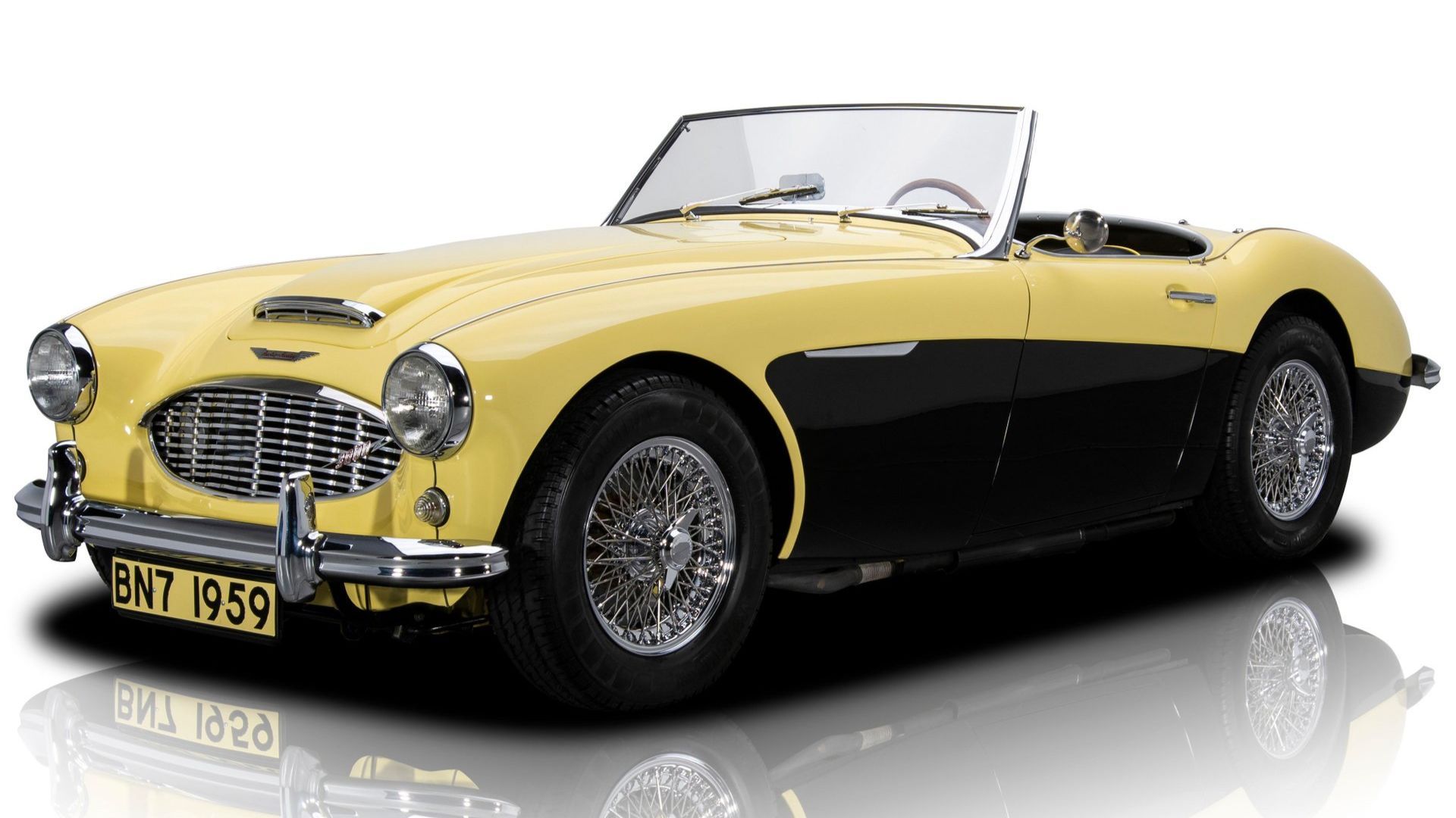 Rotisserie Restored 1959 Austin Healey 3000 Mark I BN7 Seeks Open Roads