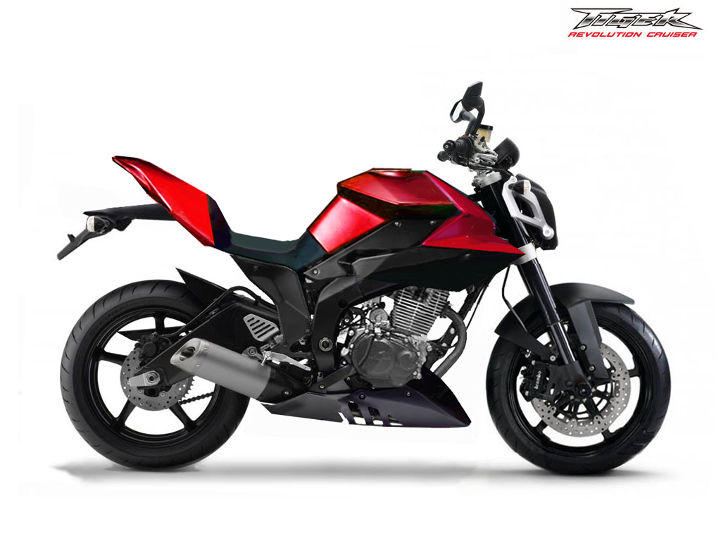 honda tiger. digital modified motorcycle gallery