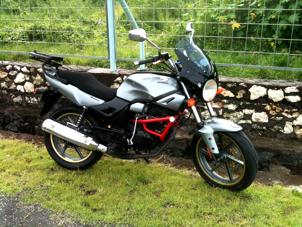 HONDA TIGER GL 200 Adventure with Windshield