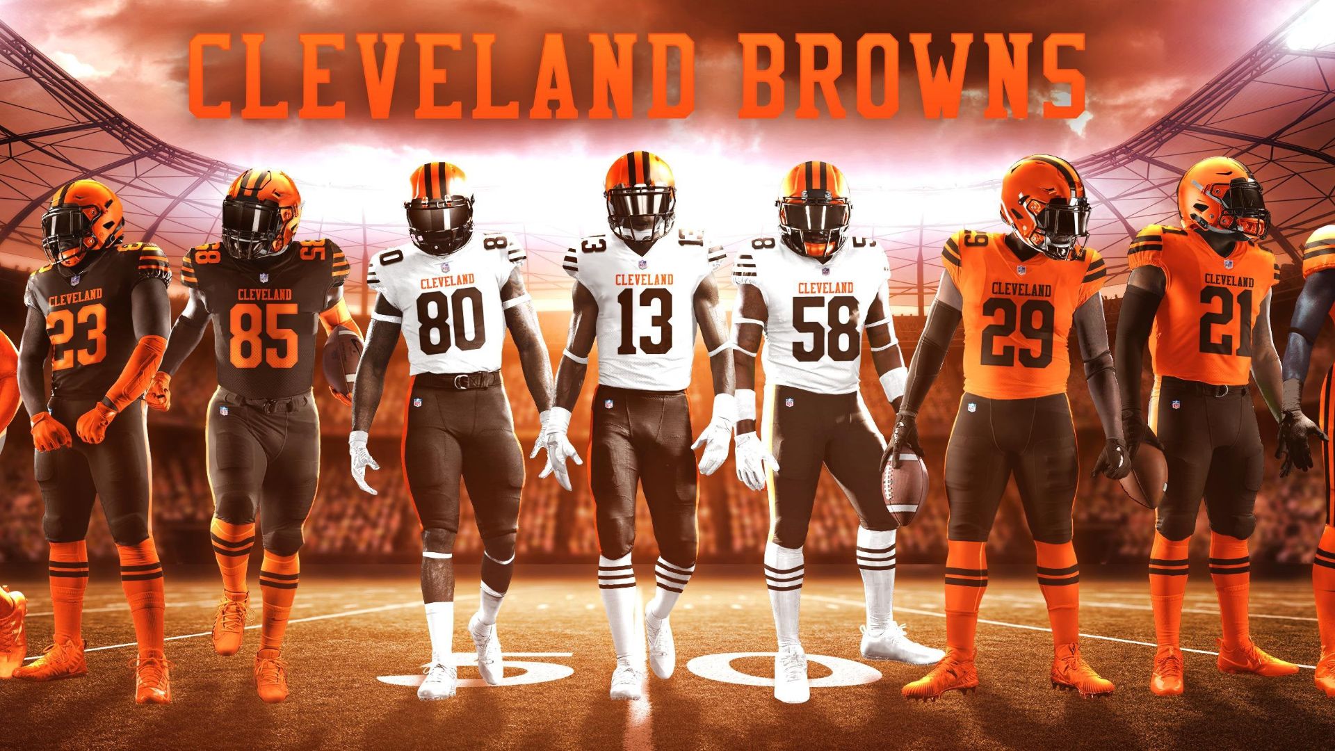 2021-2022 Cleveland Browns Wallpaper Schedule